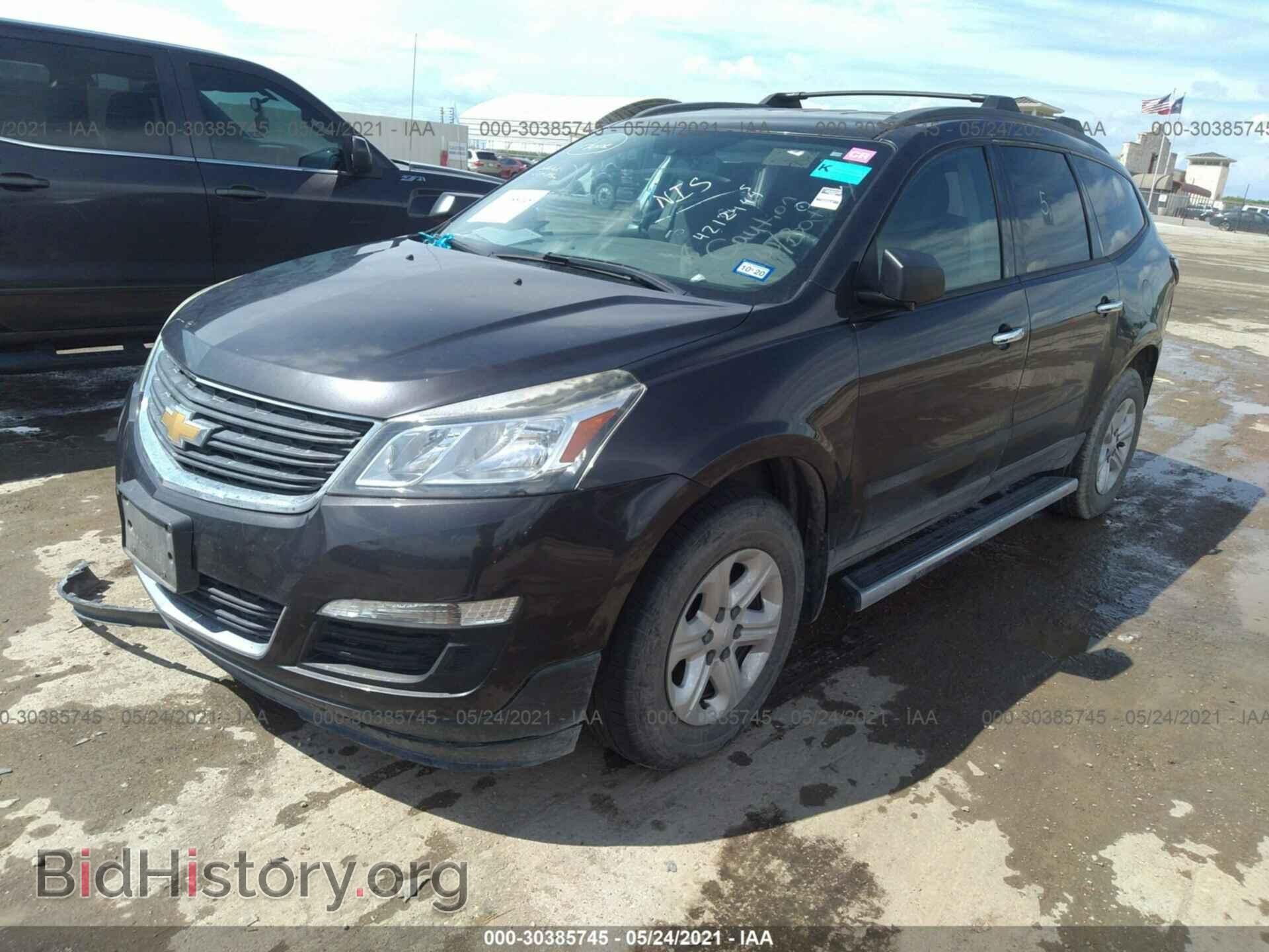 2016 CHEVROLET TRAVERSE - VIN: 1GNKRFED3GJ207698 - Фото 2