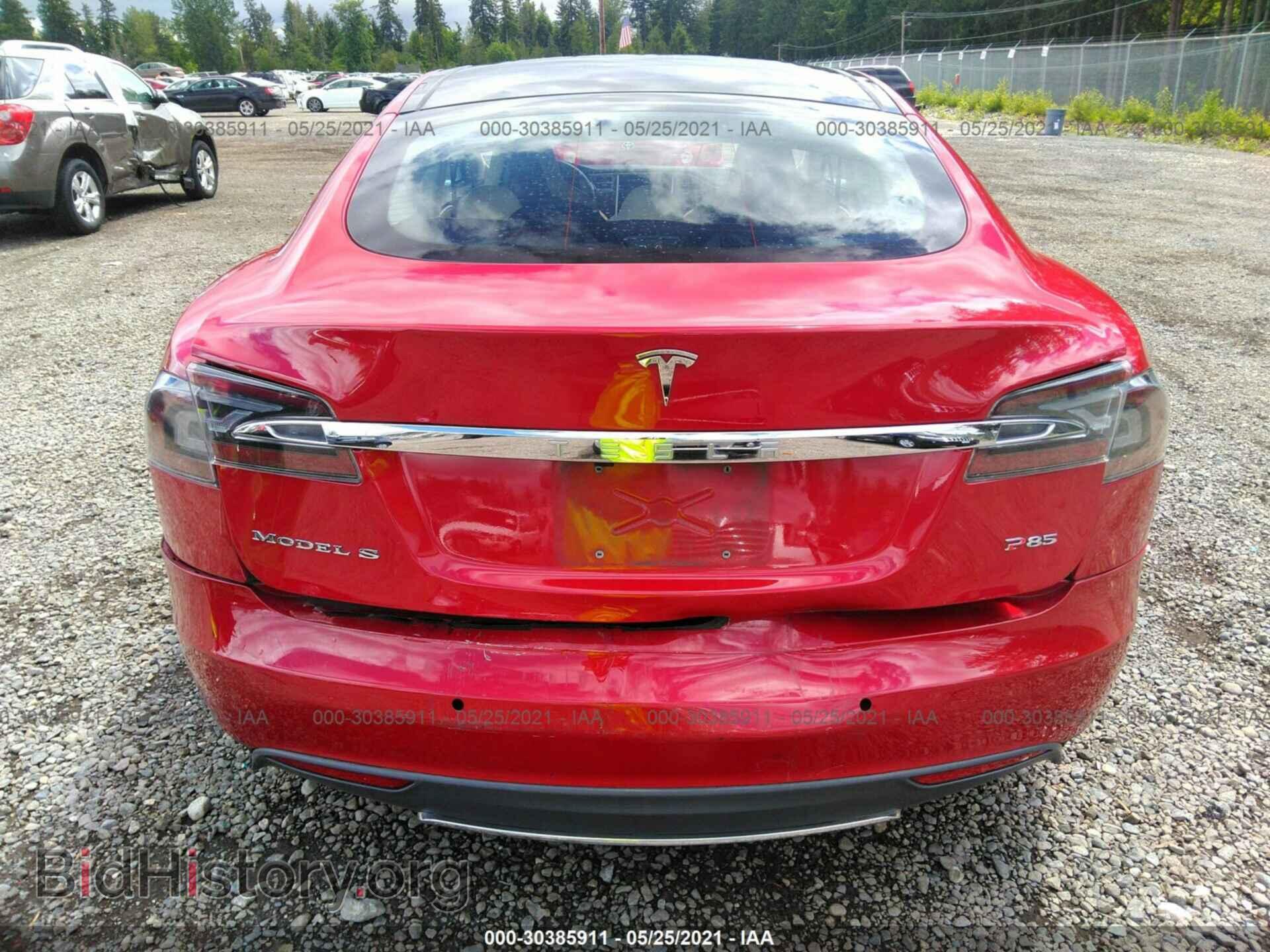 2014 TESLA MODEL S - VIN: 5YJSA1H15EFP56232 - Фото 6
