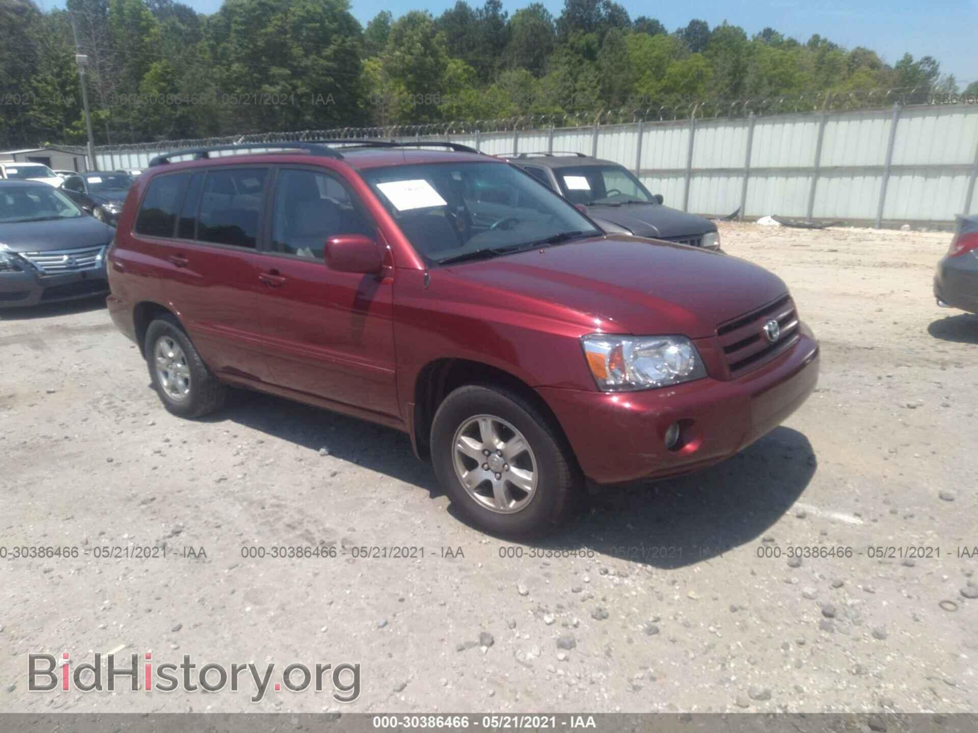 Photo JTEGP21A360115306 - TOYOTA HIGHLANDER 2006