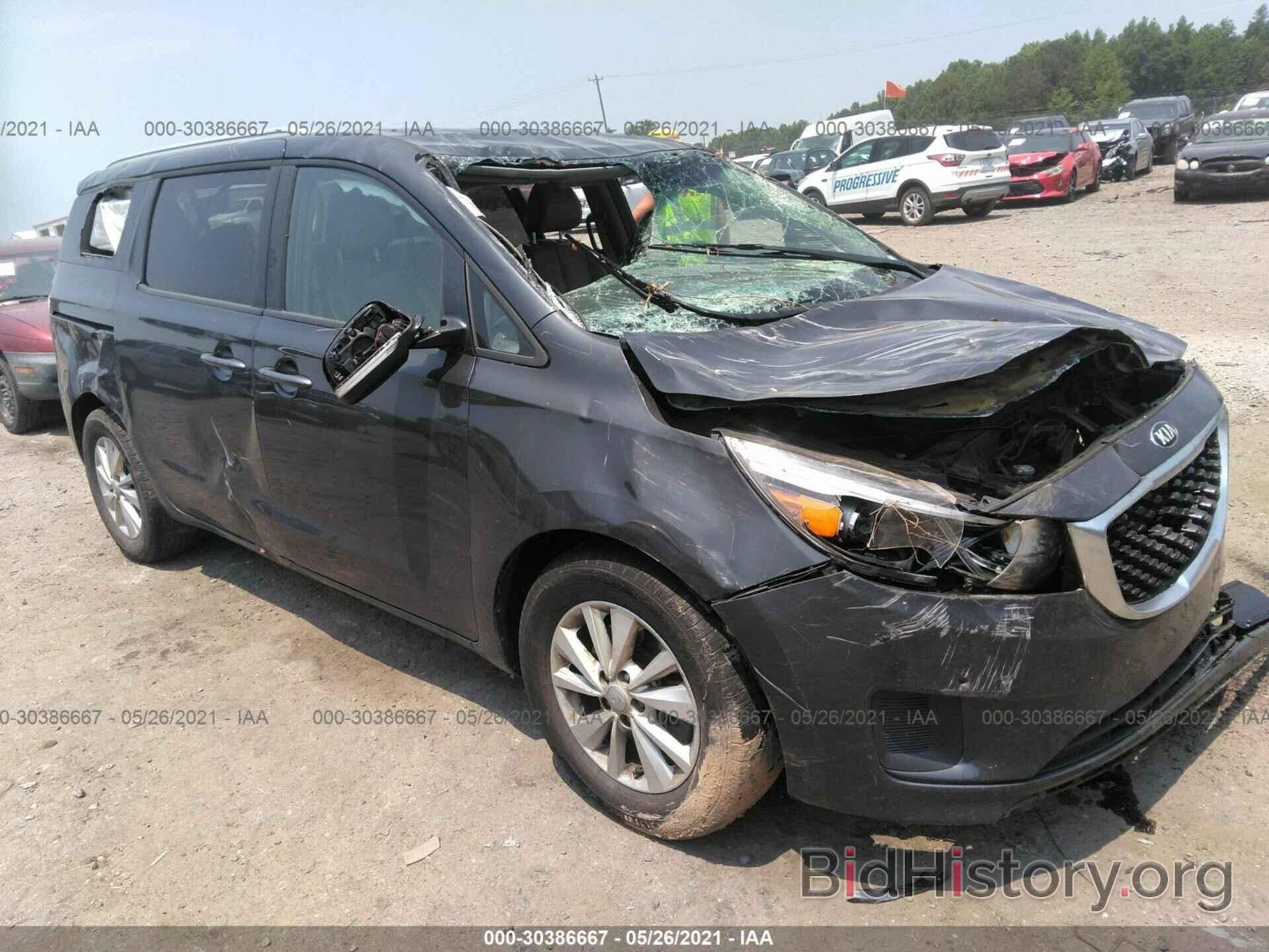 Photo KNDMB5C18H6249278 - KIA SEDONA 2017