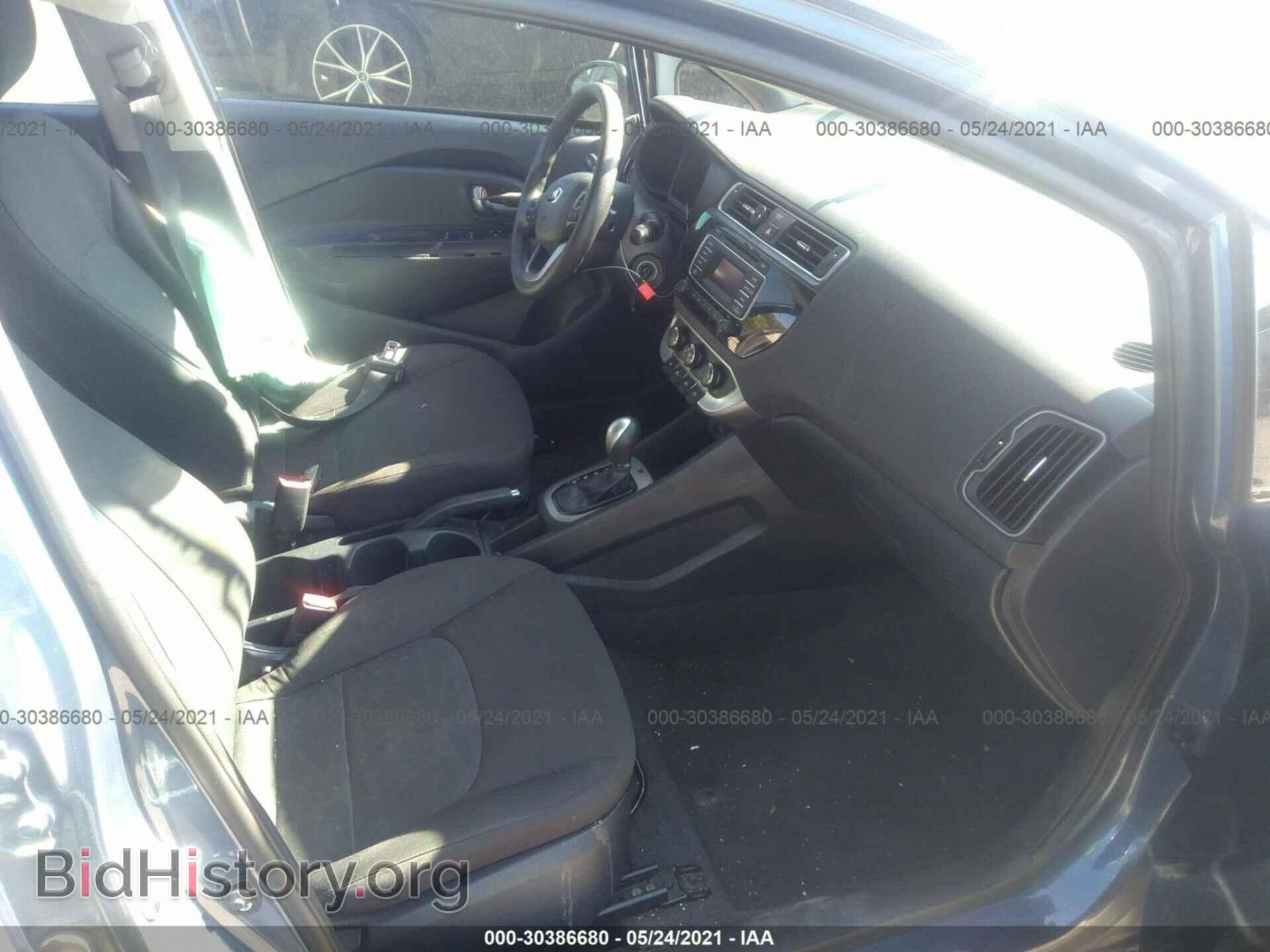 2016 KIA RIO - VIN: KNADM4A36G6663292 - Фото 5