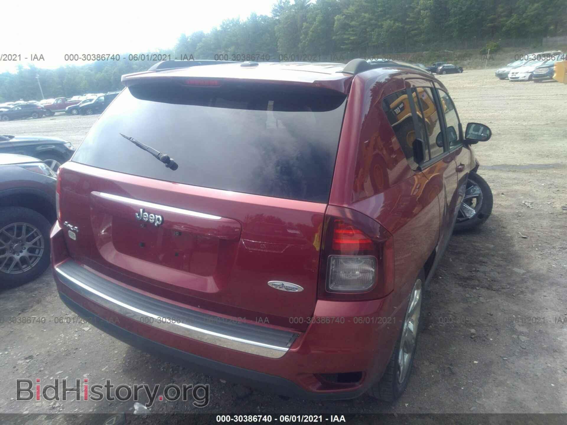 2015 JEEP COMPASS - VIN: 1C4NJDEB2FD109713 - Фото 4