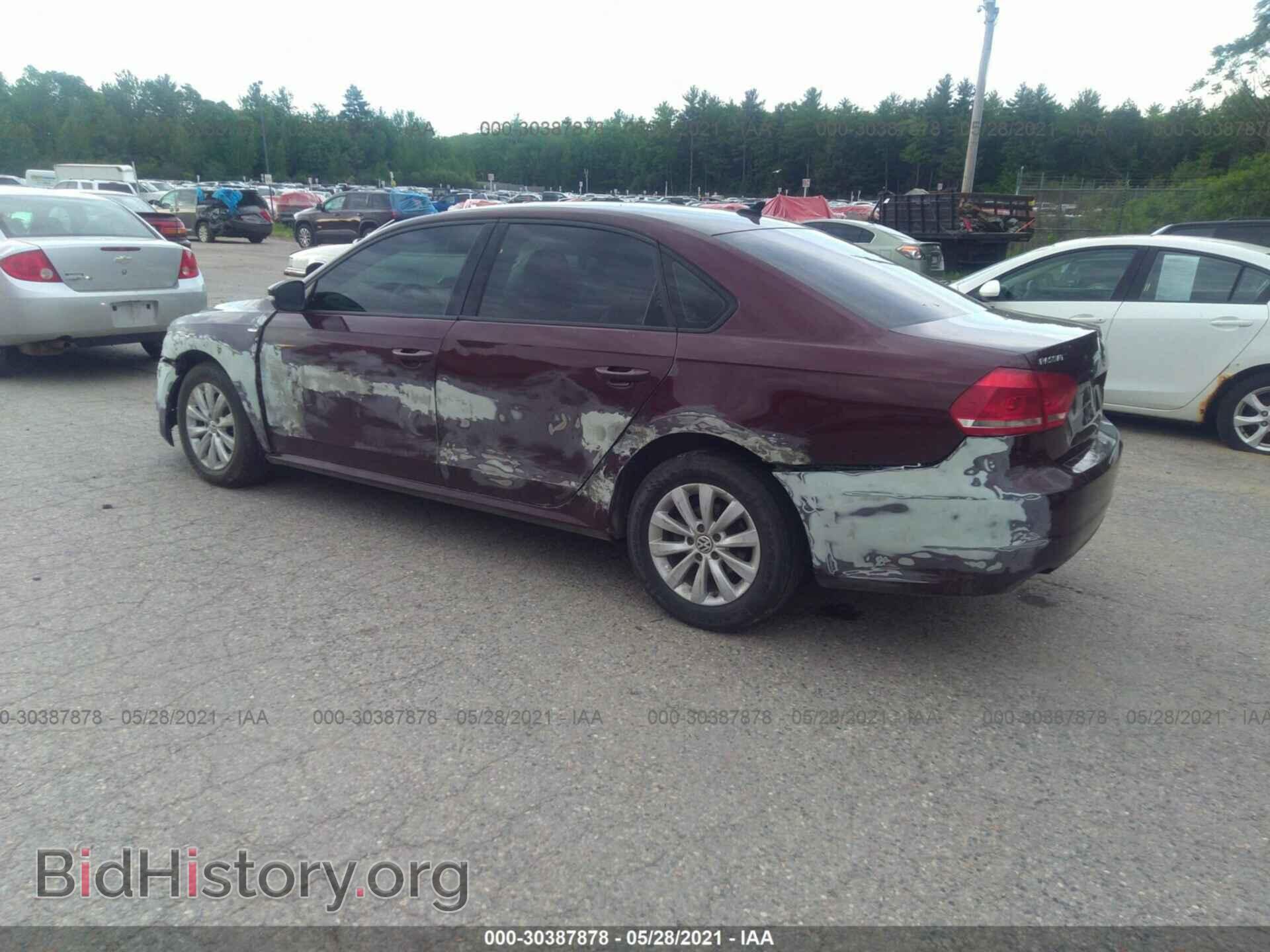 2014 VOLKSWAGEN PASSAT - VIN: 1VWAT7A34EC076238 - Фото 3