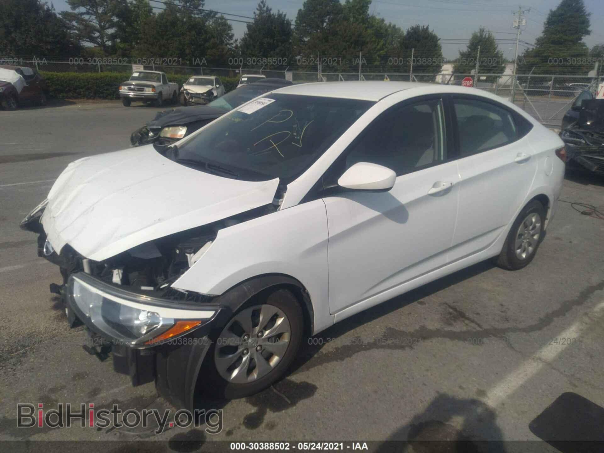 2017 HYUNDAI ACCENT - VIN: KMHCT4AE6HU314662 - Фото 2
