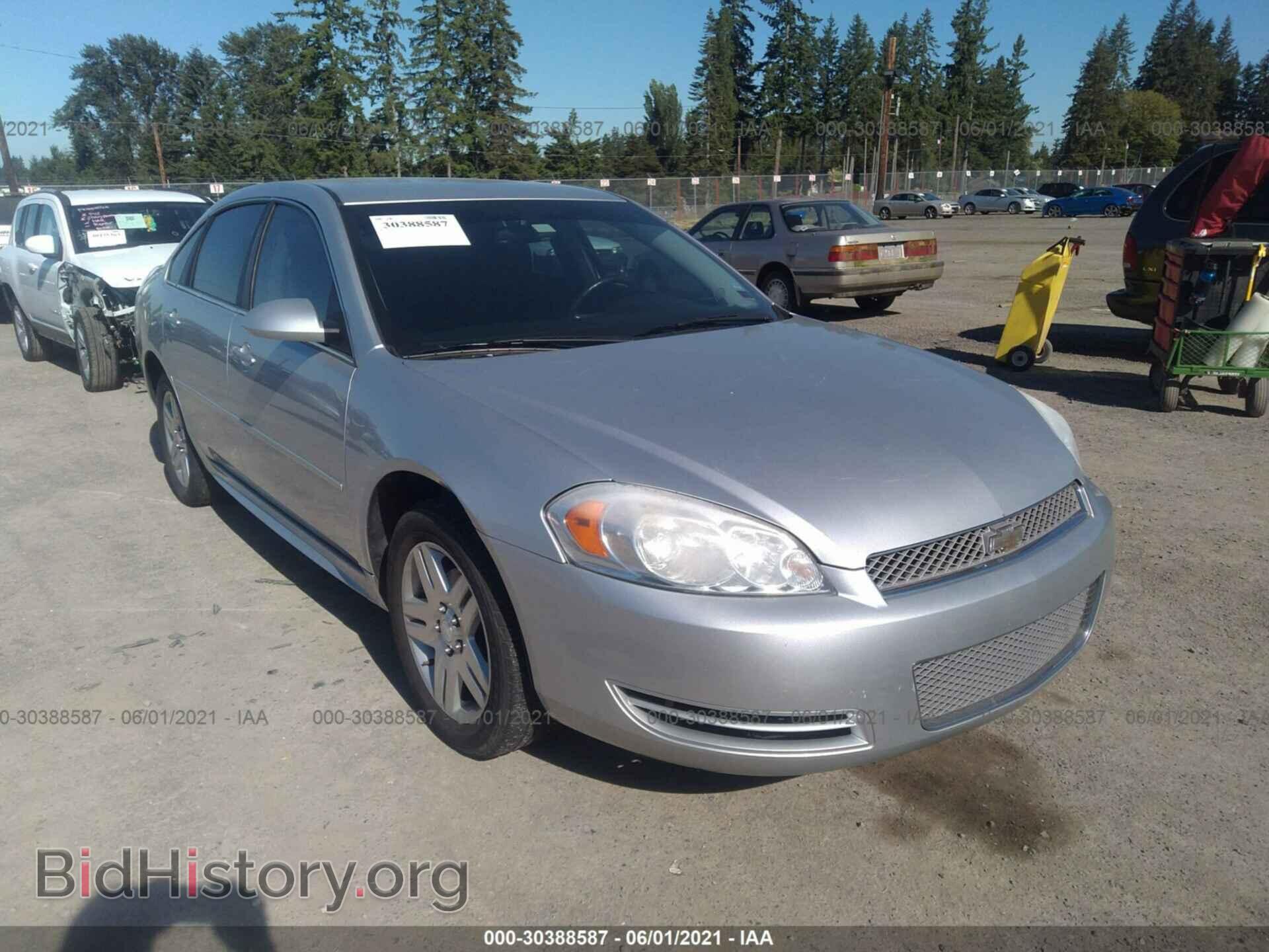 Фотография 2G1WG5E32C1252551 - CHEVROLET IMPALA 2012