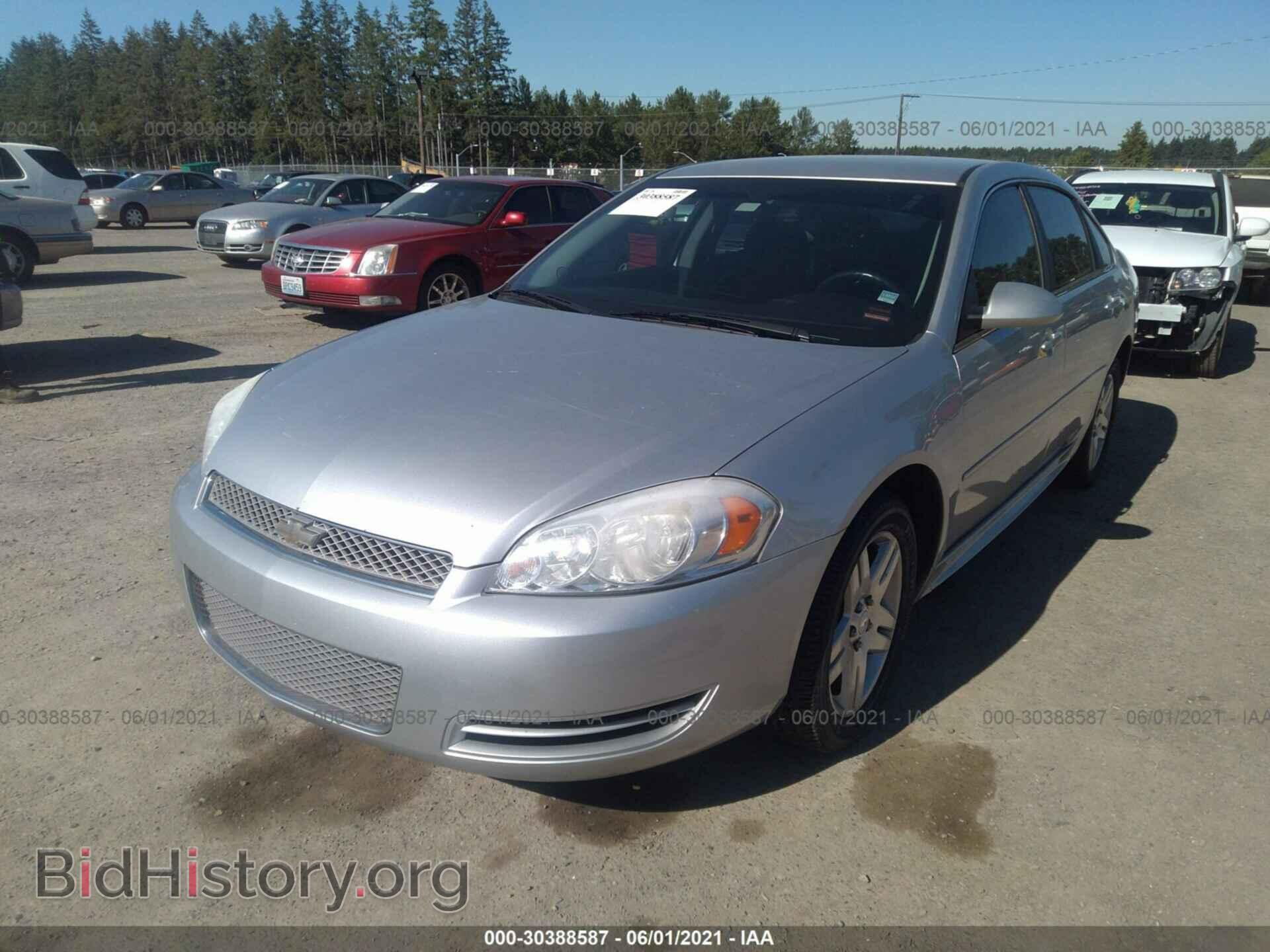 2012 CHEVROLET IMPALA - VIN: 2G1WG5E32C1252551 - Фото 2