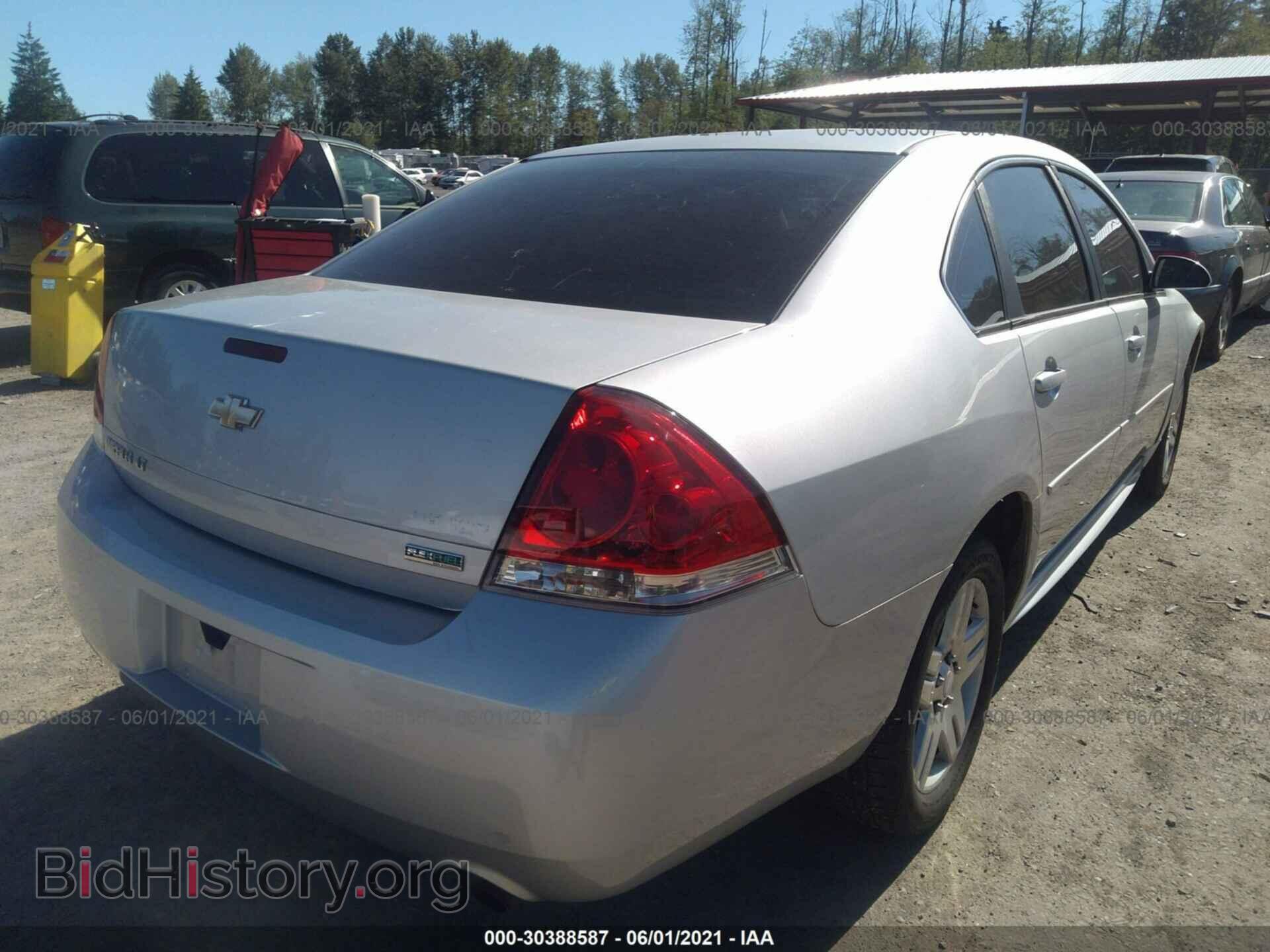 2012 CHEVROLET IMPALA - VIN: 2G1WG5E32C1252551 - Фото 4