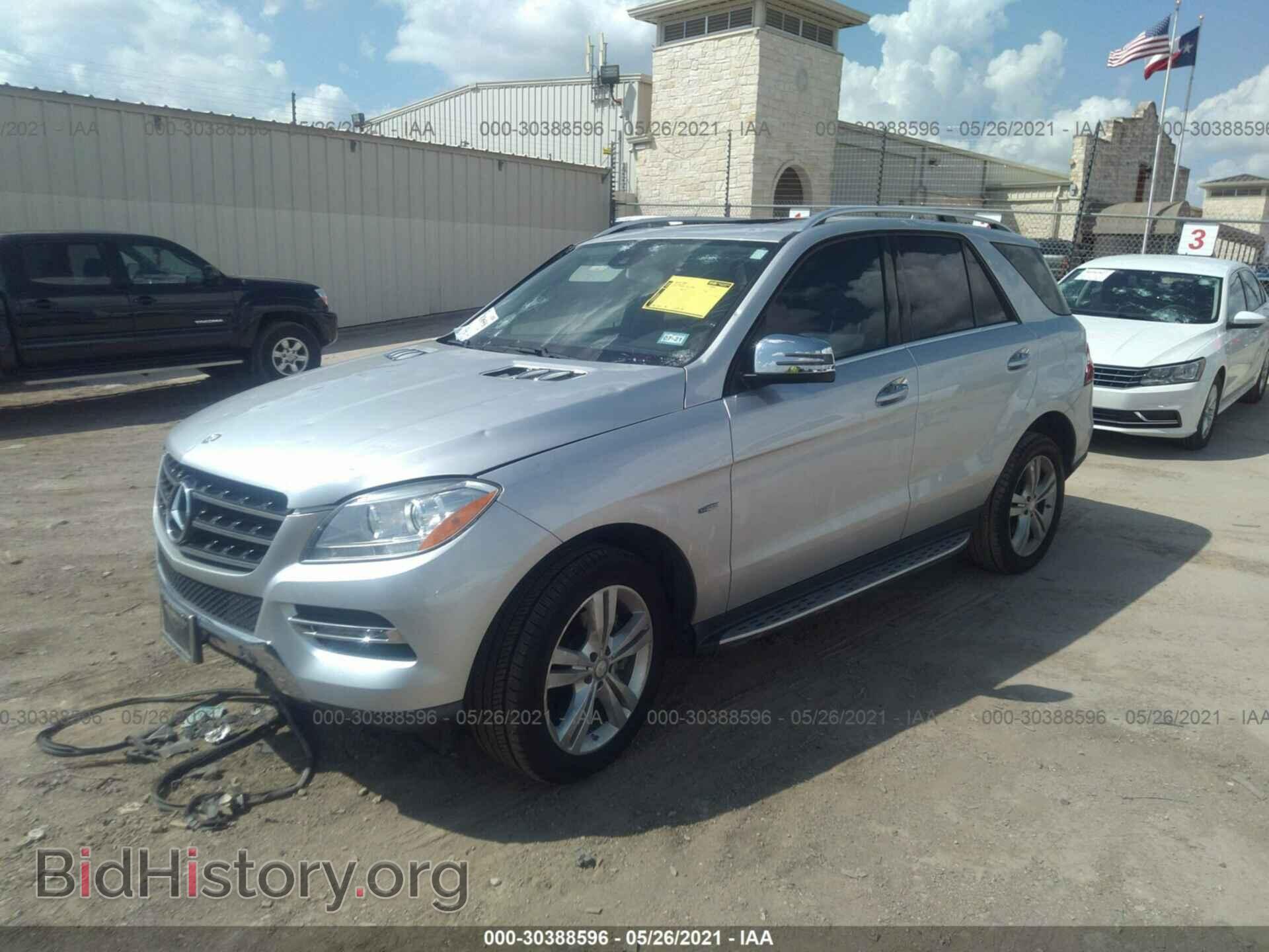 2012 MERCEDES-BENZ M-CLASS - VIN: 4JGDA5HB9CA093290 - Фото 2