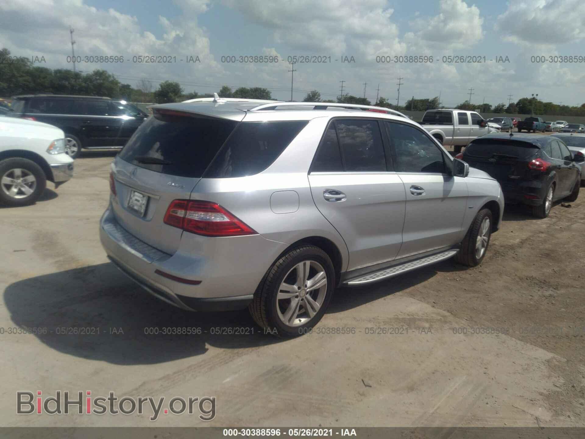 2012 MERCEDES-BENZ M-CLASS - VIN: 4JGDA5HB9CA093290 - Фото 4