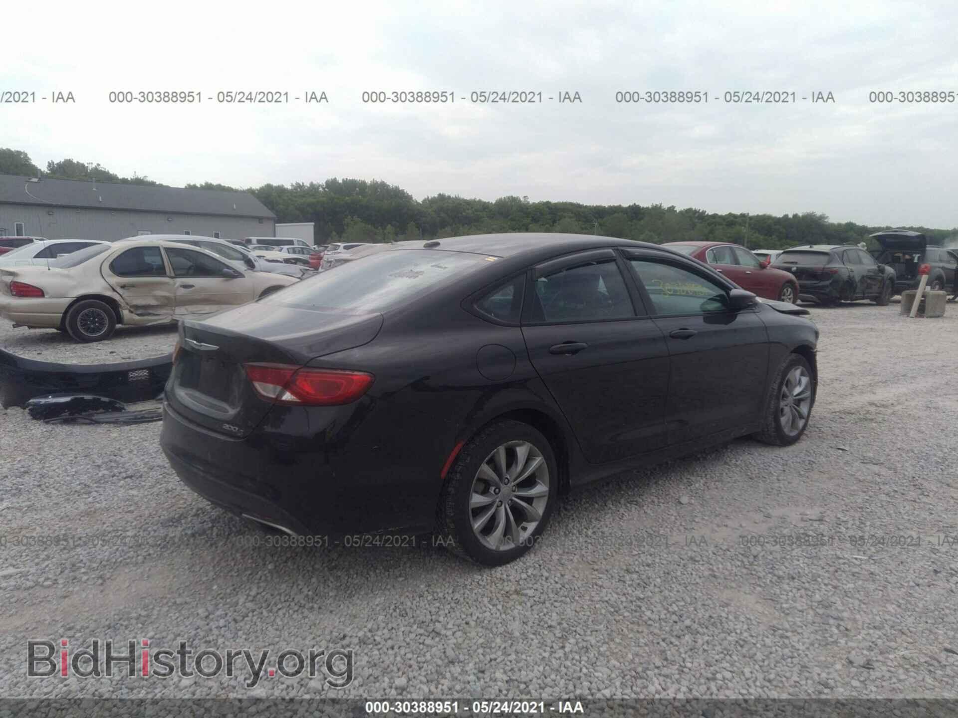 2015 CHRYSLER 200 - VIN: 1C3CCCBBXFN749330 - Фото 4