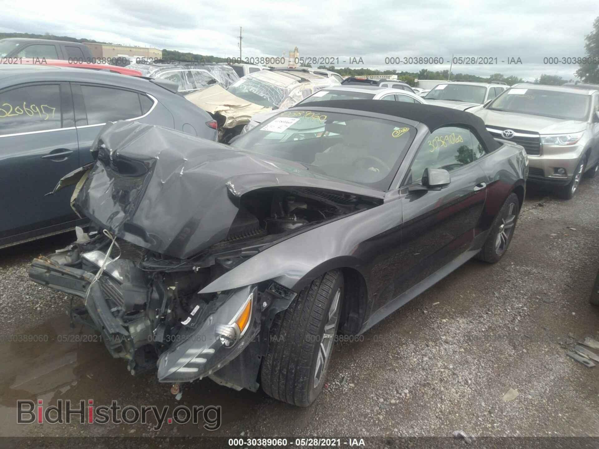 2017 FORD MUSTANG - VIN: 1FATP8UH7H5218707 - Фото 2