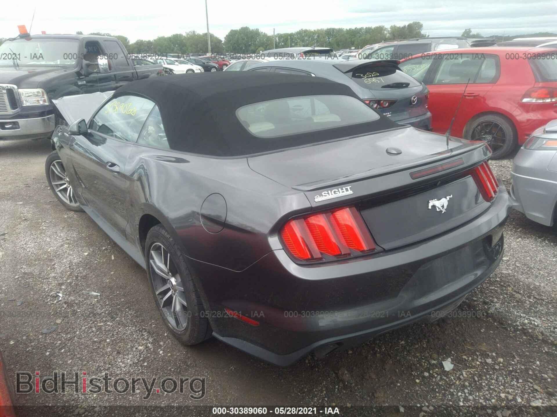 2017 FORD MUSTANG - VIN: 1FATP8UH7H5218707 - Фото 3