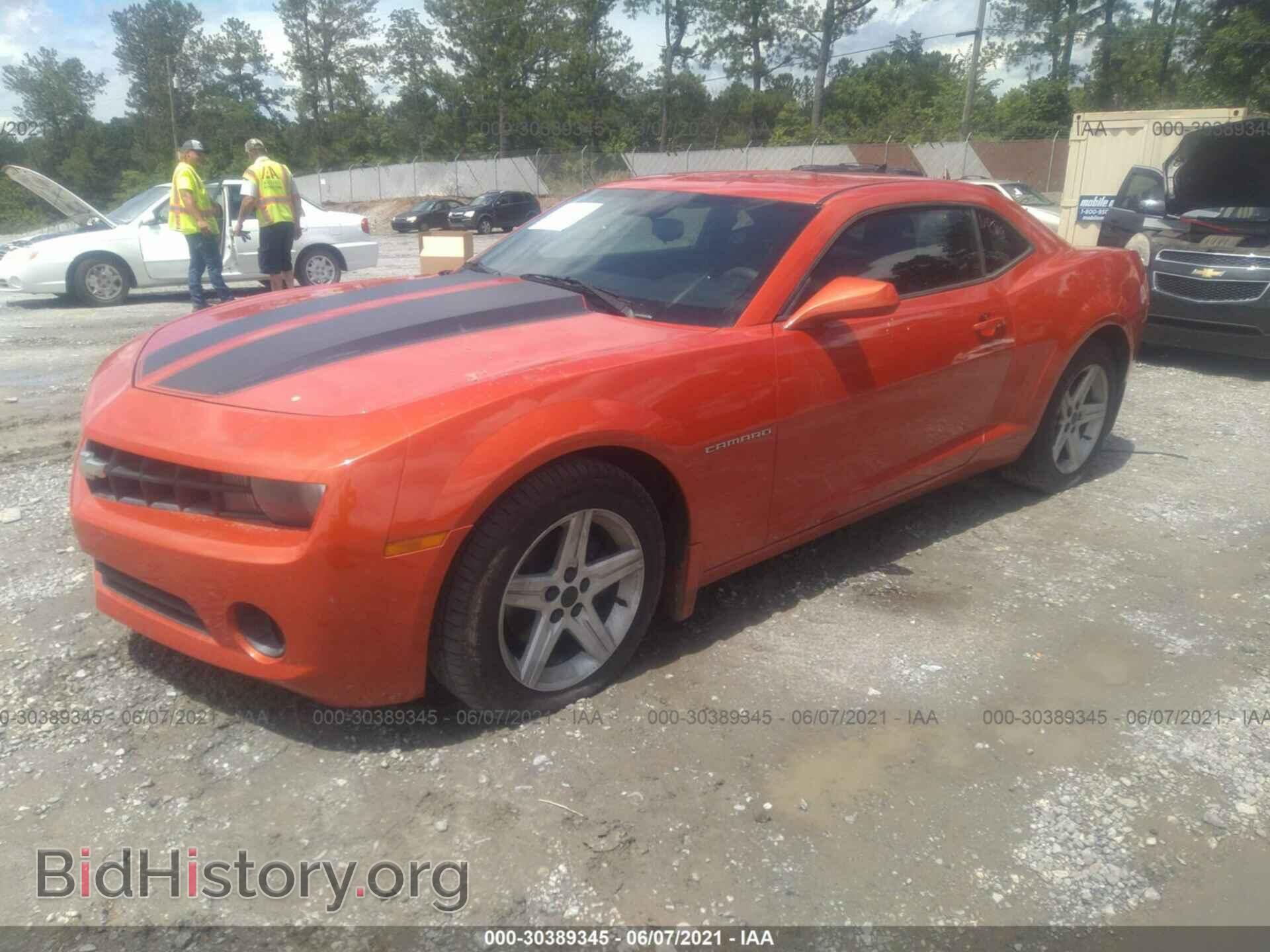 2011 CHEVROLET CAMARO - VIN: 2G1FB1ED3B9119345 - Фото 2