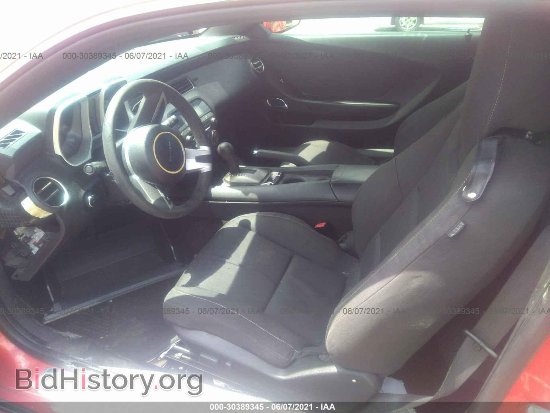 2011 CHEVROLET CAMARO - VIN: 2G1FB1ED3B9119345 - Фото 5