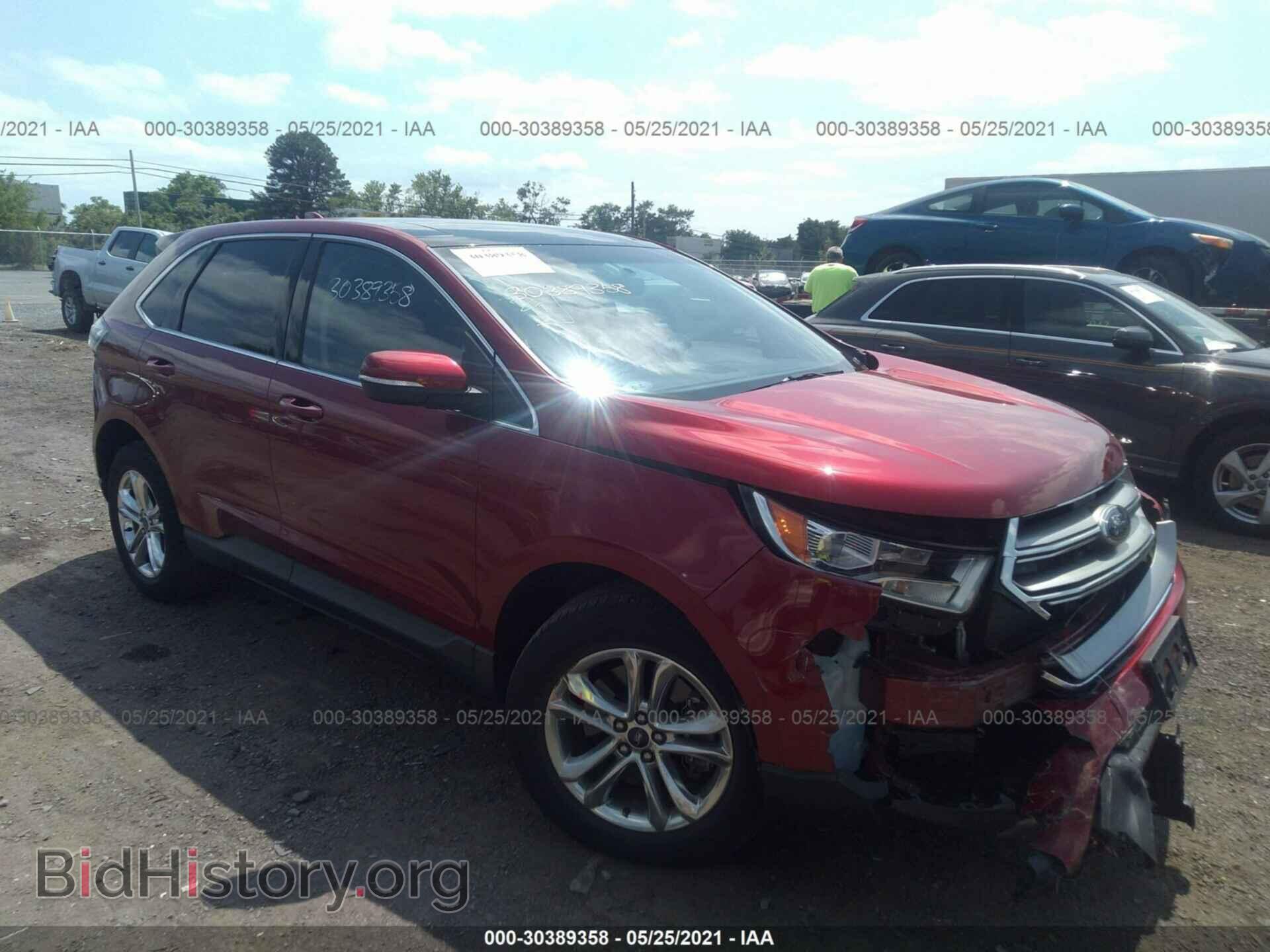 Фотография 2FMTK4J89FBC37530 - FORD EDGE 2015