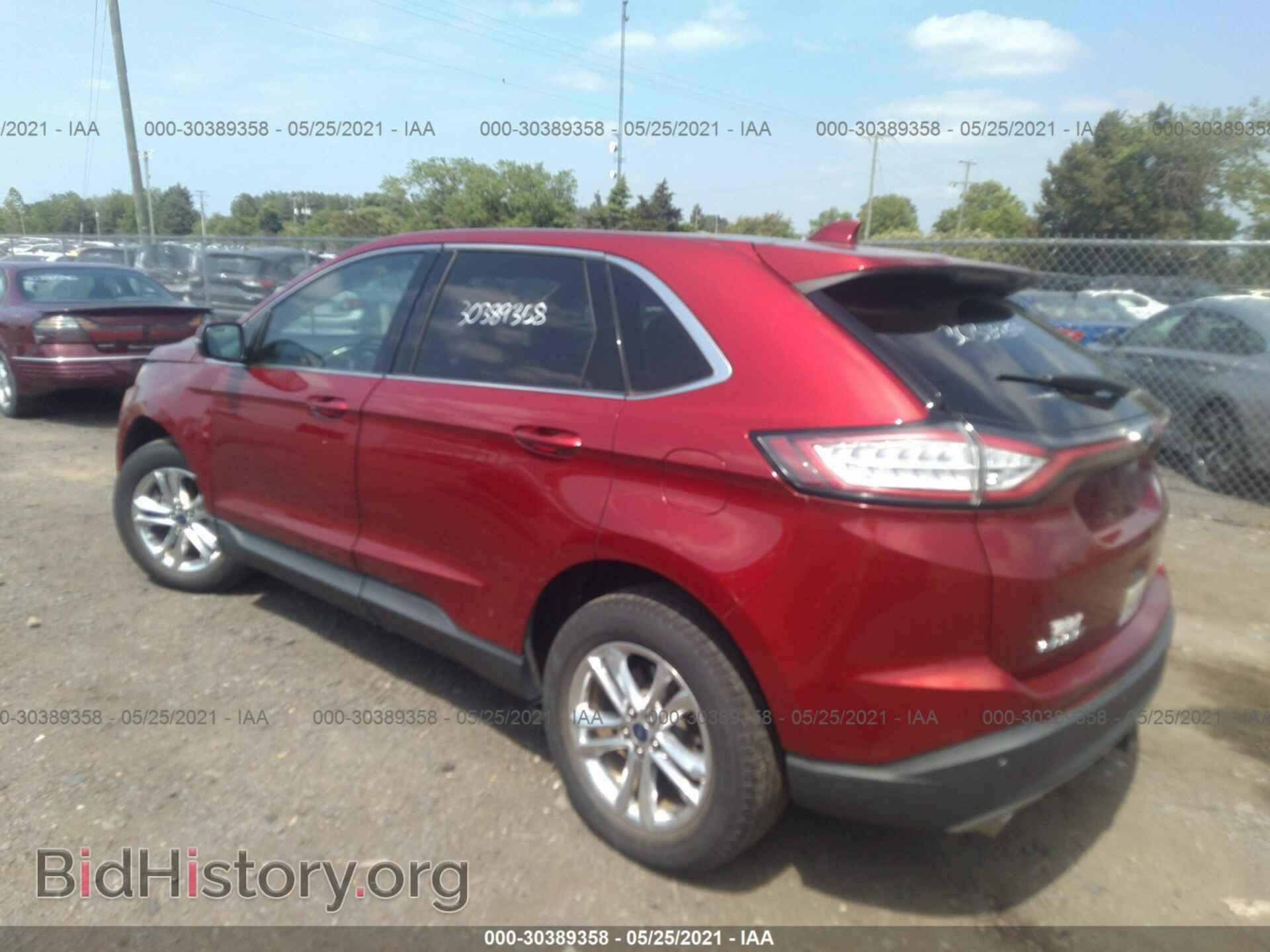 2015 FORD EDGE - VIN: 2FMTK4J89FBC37530 - Фото 3