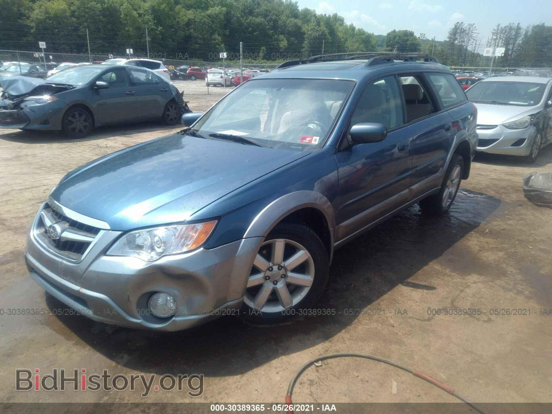 2008 SUBARU OUTBACK - VIN: 4S4BP62C987302979 - Фото 2