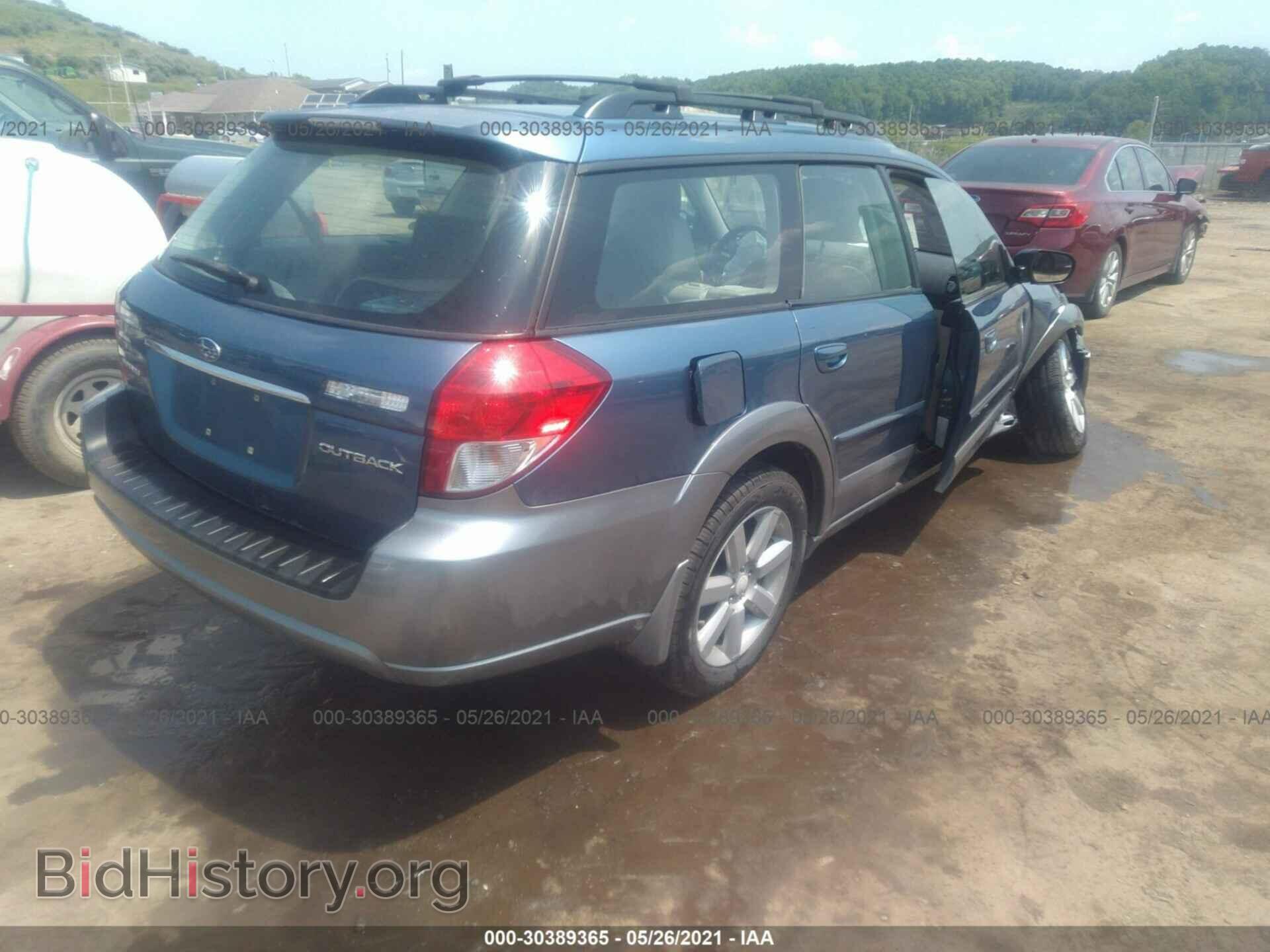 2008 SUBARU OUTBACK - VIN: 4S4BP62C987302979 - Фото 4