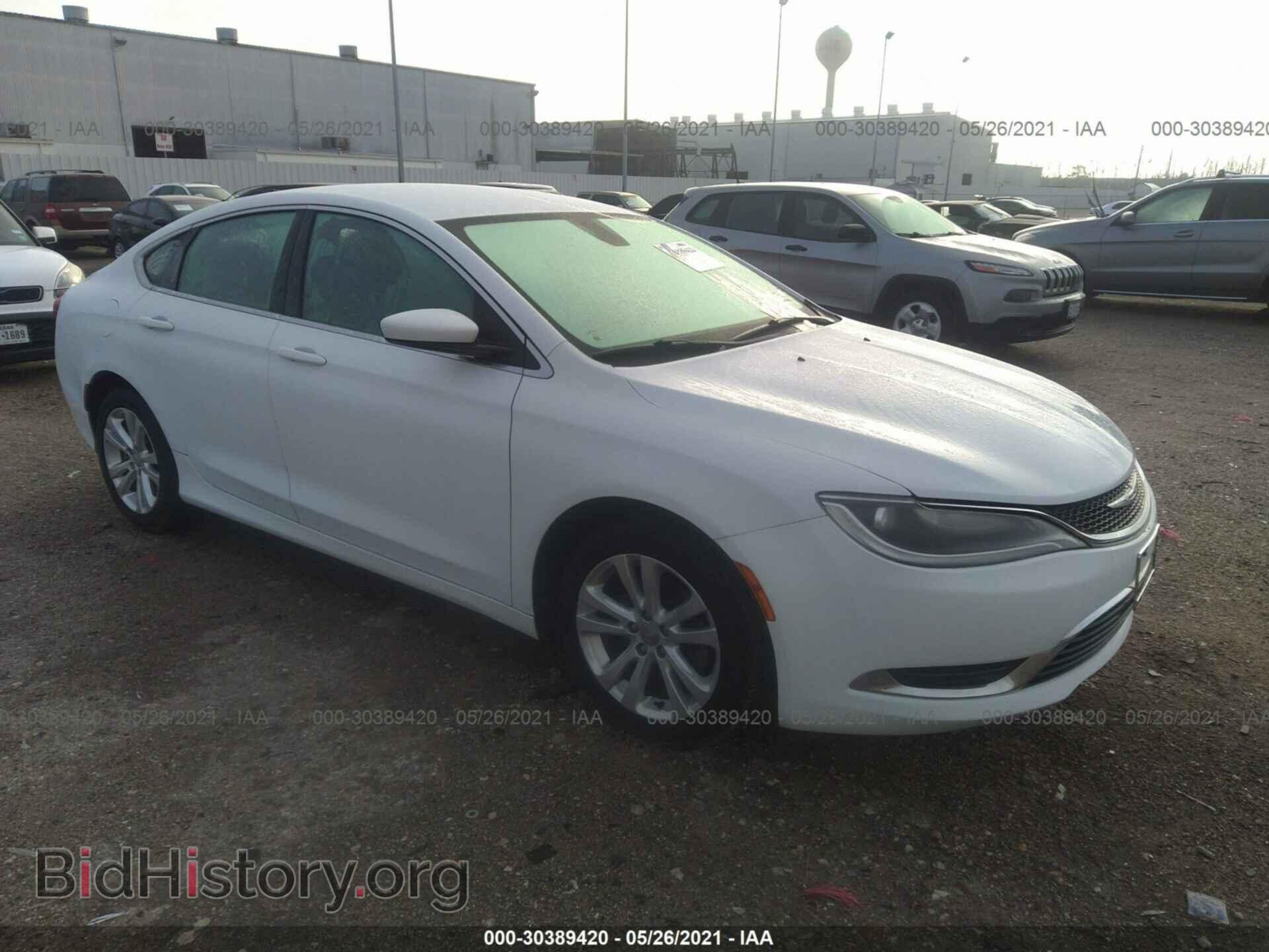 Фотография 1C3CCCAB6FN714107 - CHRYSLER 200 2015