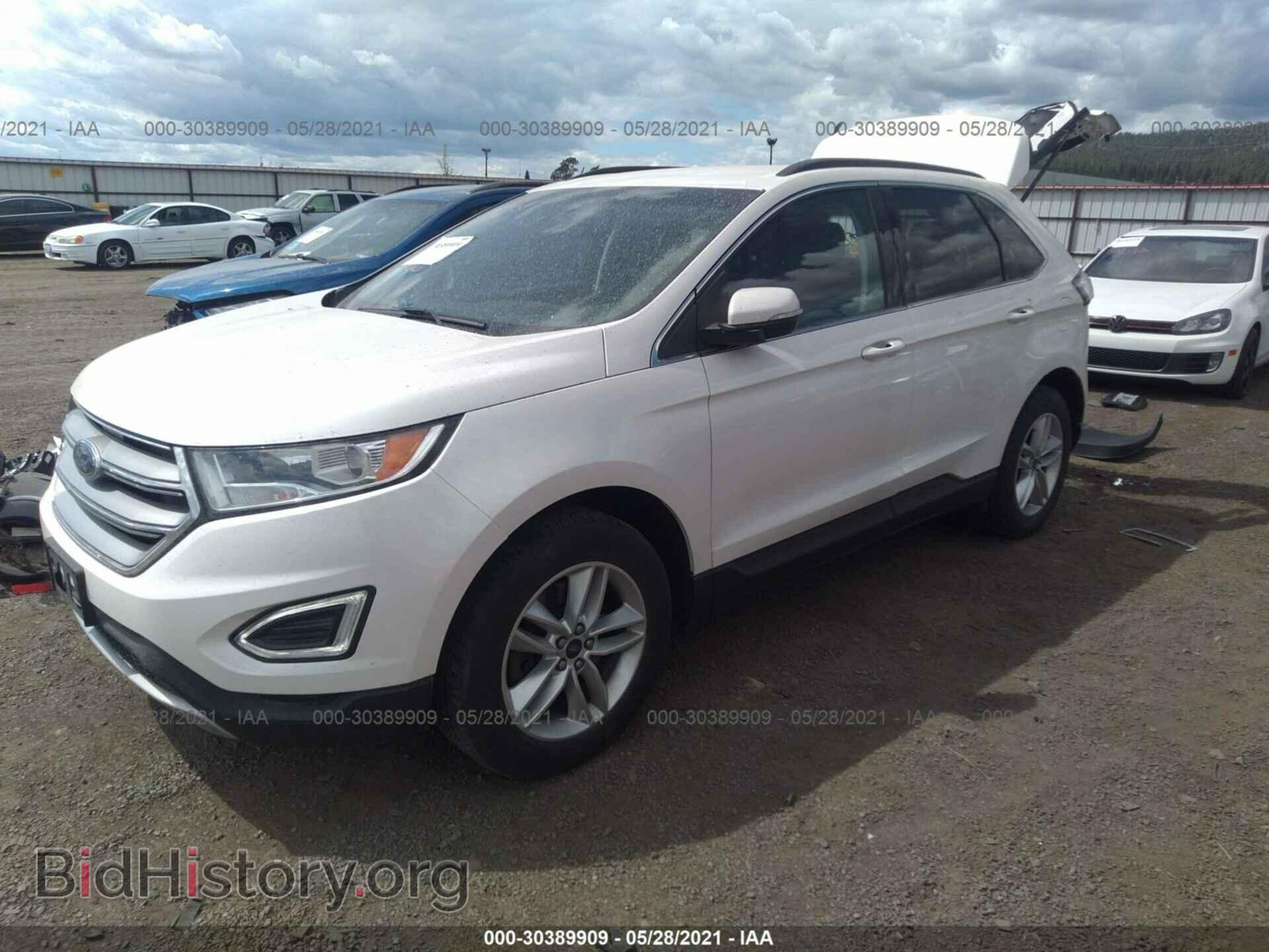 2016 FORD EDGE - VIN: 2FMPK4J90GBB49770 - Фото 2