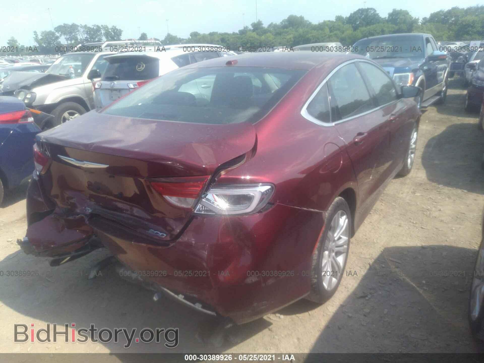 2015 CHRYSLER 200 - VIN: 1C3CCCAB2FN558759 - Фото 4
