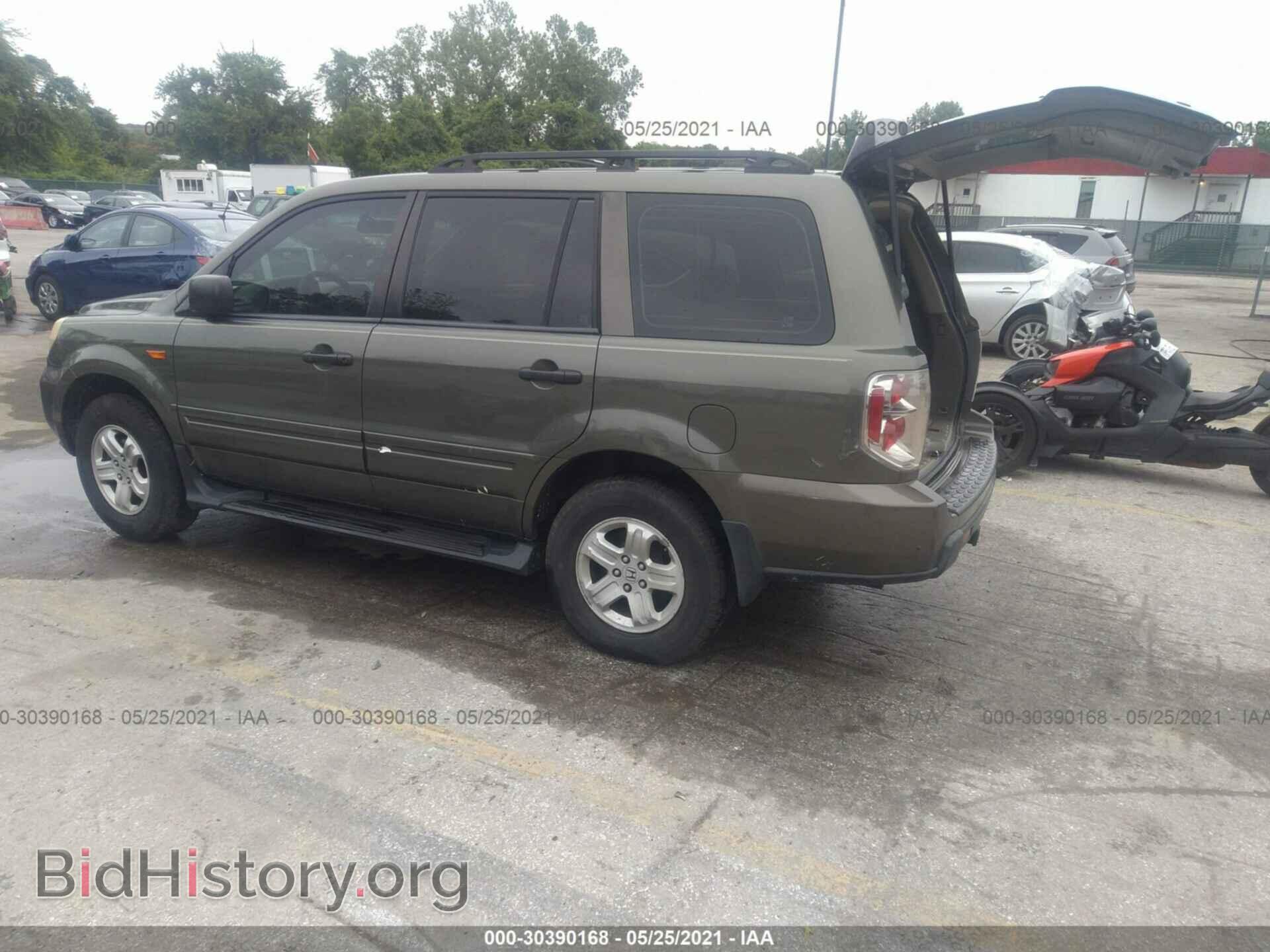 2006 HONDA PILOT - VIN: 5FNYF281X6B009986 - Фото 3