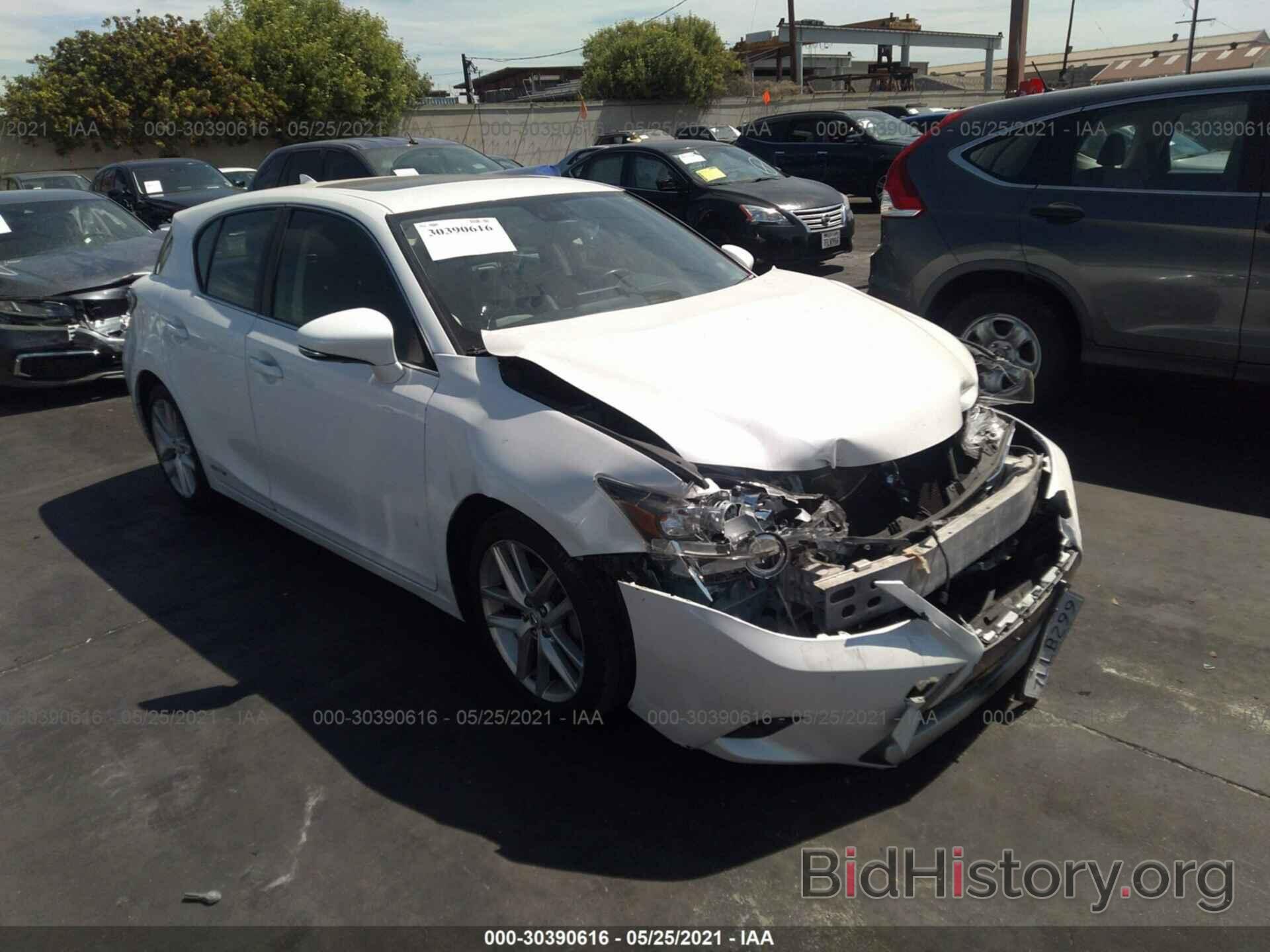 Photo JTHKD5BH2F2239431 - LEXUS CT 200H 2015