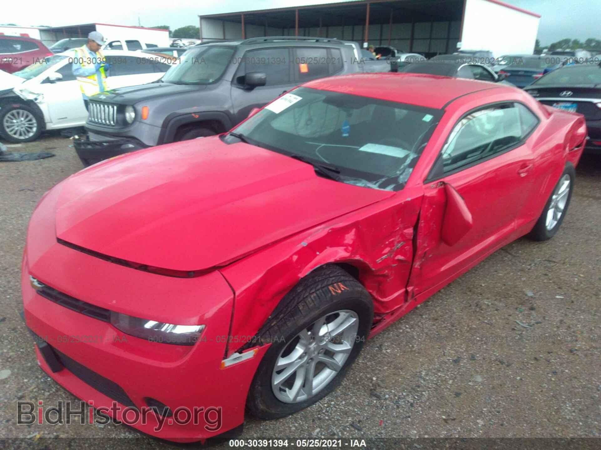 2014 CHEVROLET CAMARO - VIN: 2G1FA1E30E9272120 - Фото 2