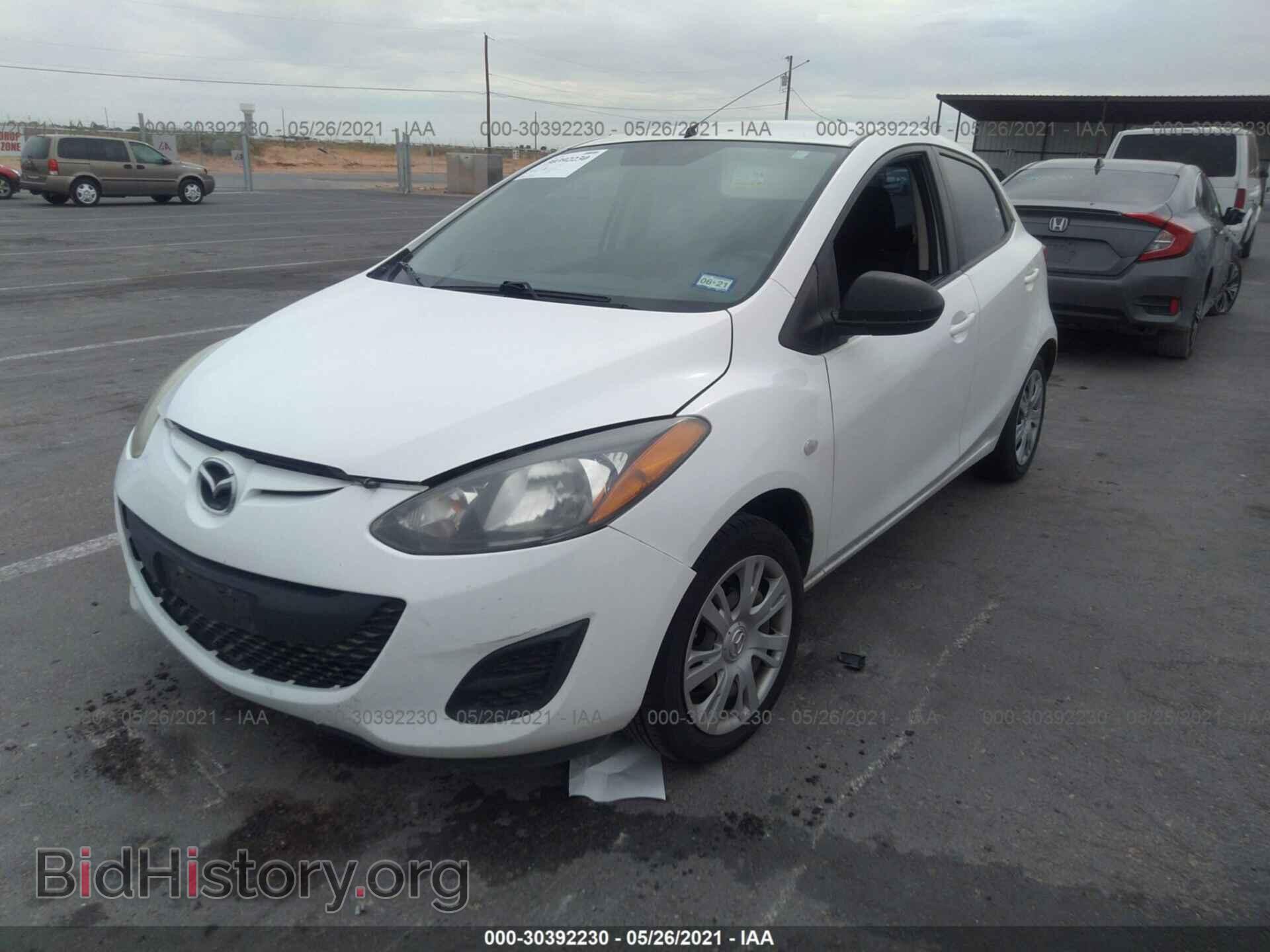 2013 MAZDA MAZDA2 - VIN: JM1DE1KY9D0154580 - Фото 2
