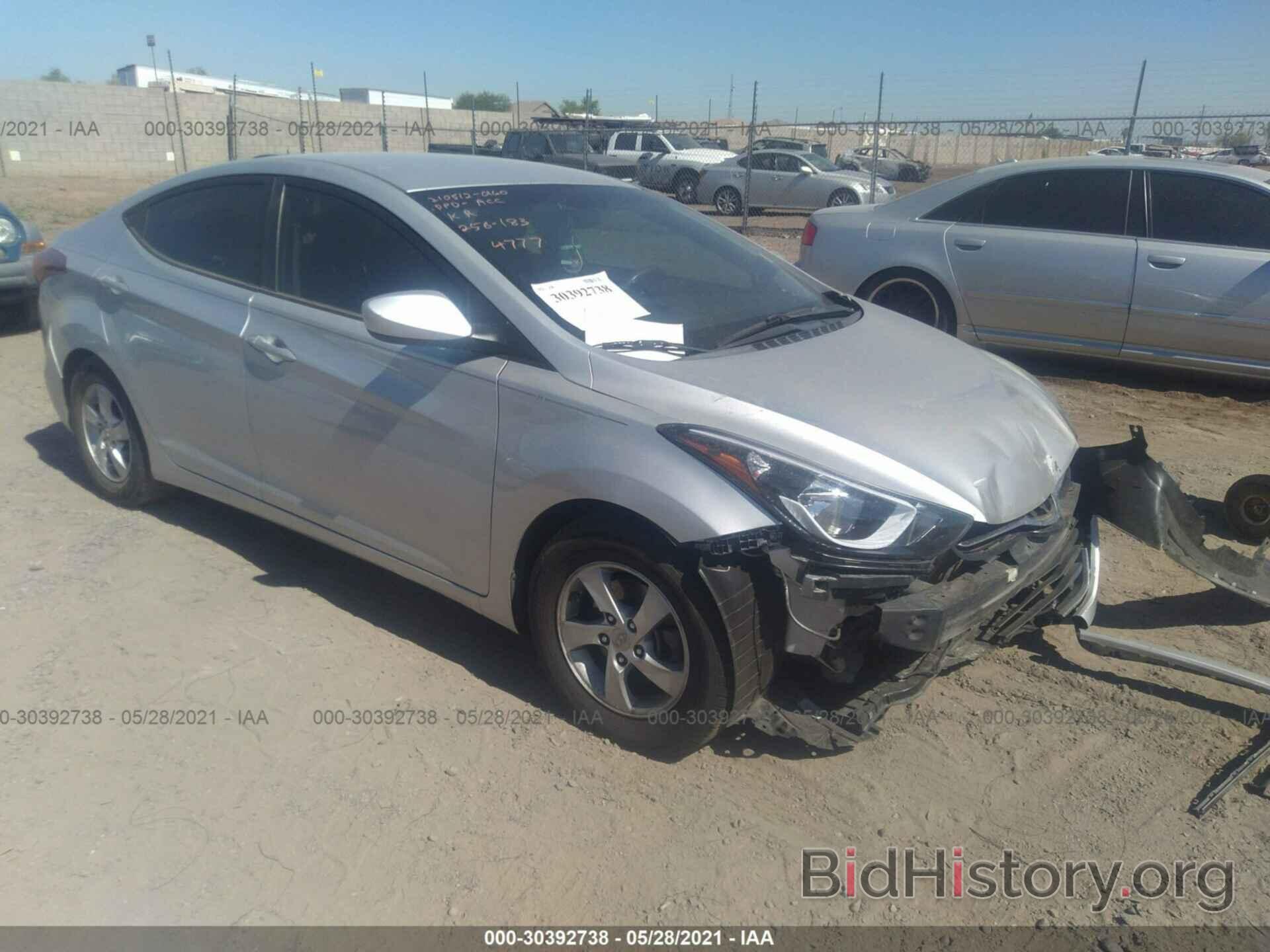 Photo 5NPDH4AEXFH564777 - HYUNDAI ELANTRA 2015