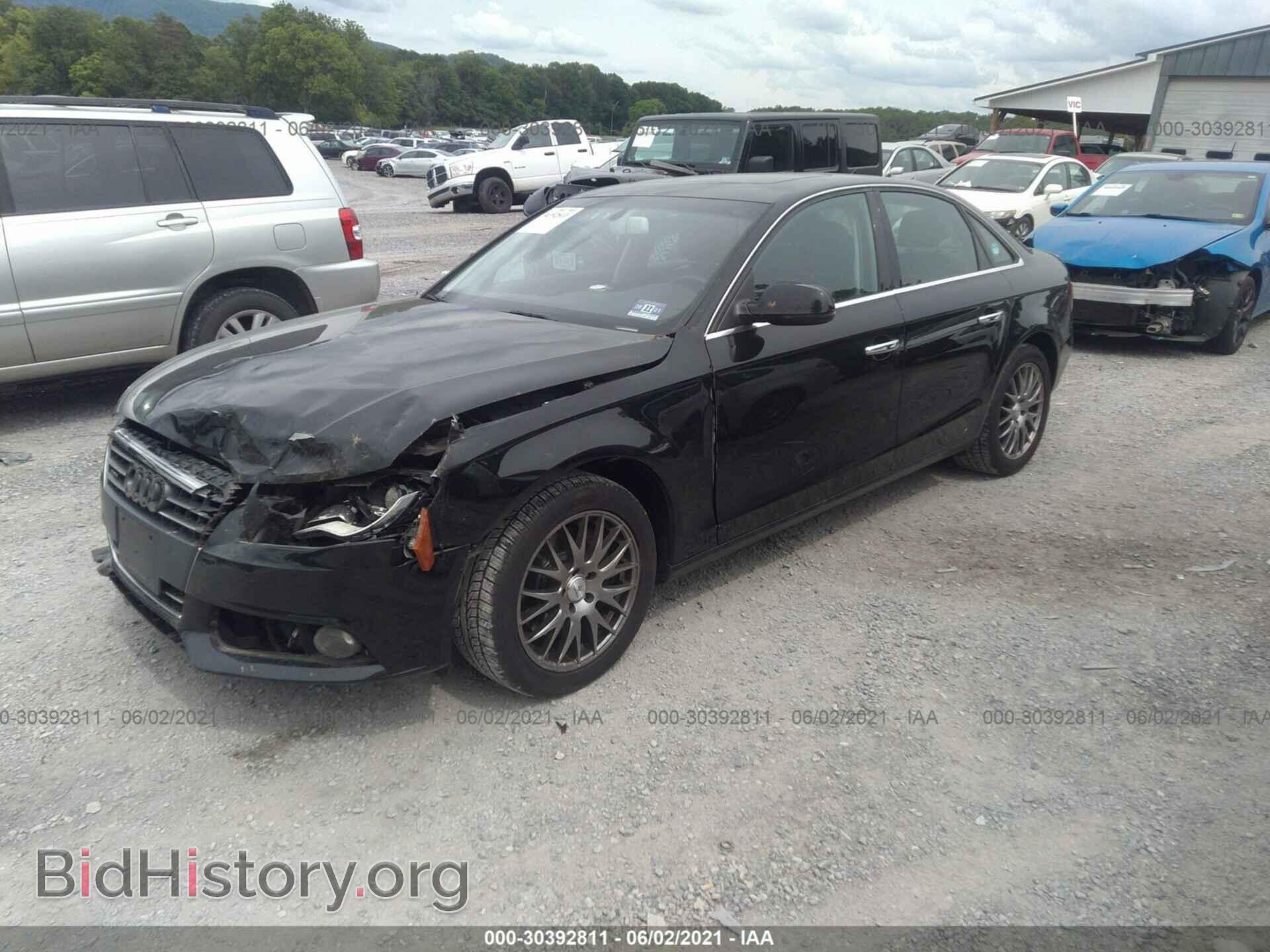 2011 AUDI A4 - VIN: WAUFFAFL2BN019992 - Фото 2