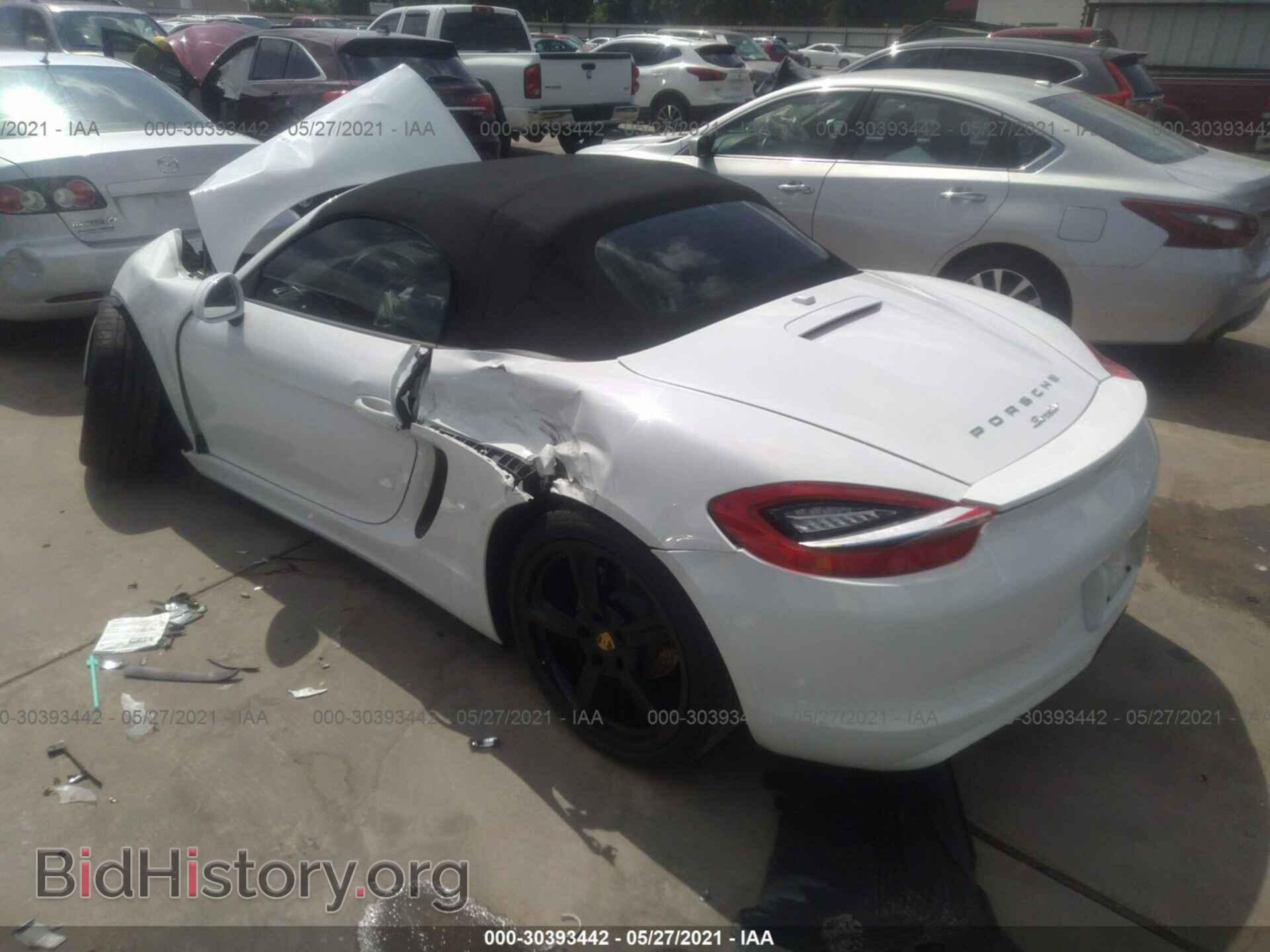 2015 PORSCHE BOXSTER - VIN: WP0CA2A84FS120231 - Фото 3