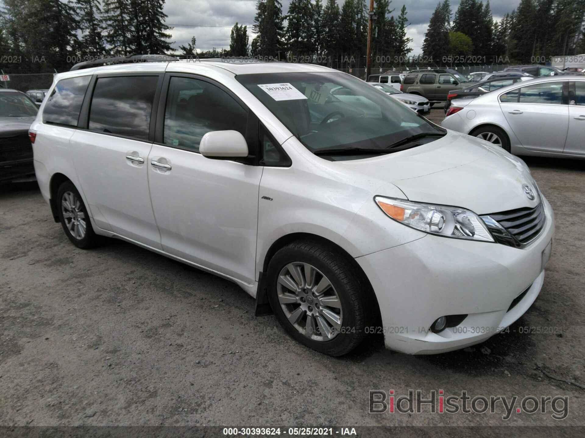 Photo 5TDDK3DC9GS130271 - TOYOTA SIENNA 2016