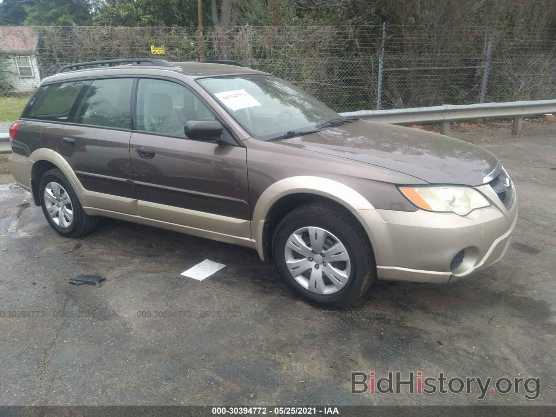 Photo 4S4BP60C186315668 - SUBARU OUTBACK 2008