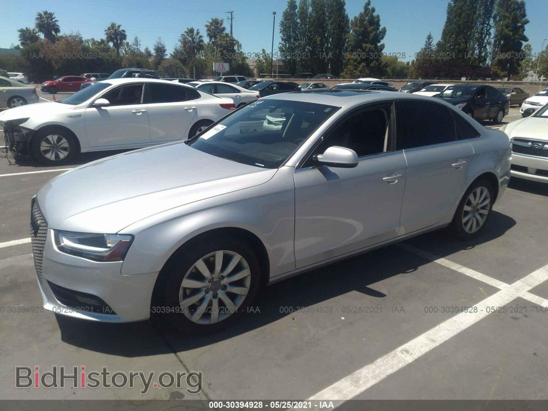 2013 AUDI A4 - VIN: WAUBFAFL4DN036035 - Фото 2