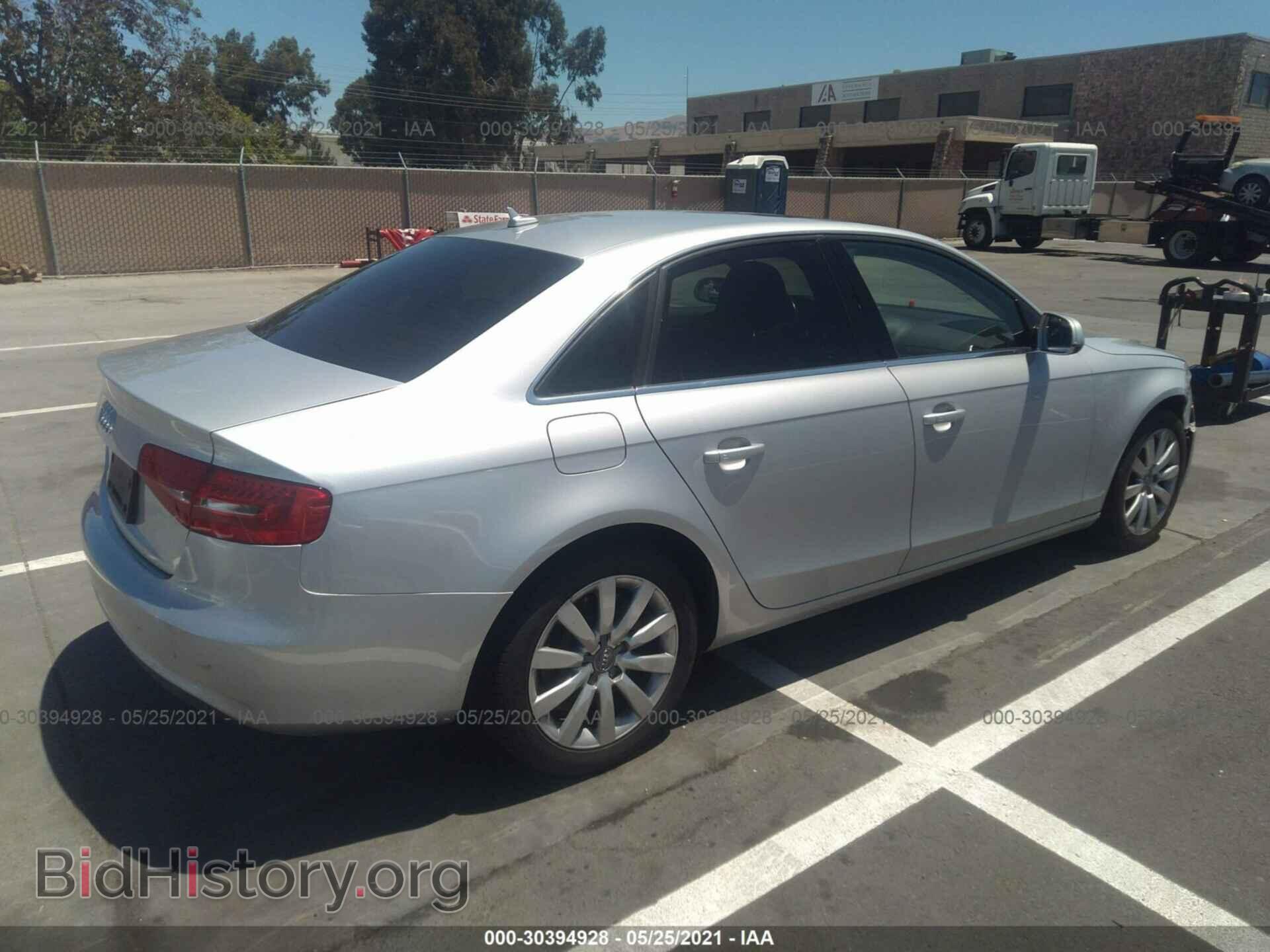 2013 AUDI A4 - VIN: WAUBFAFL4DN036035 - Фото 4