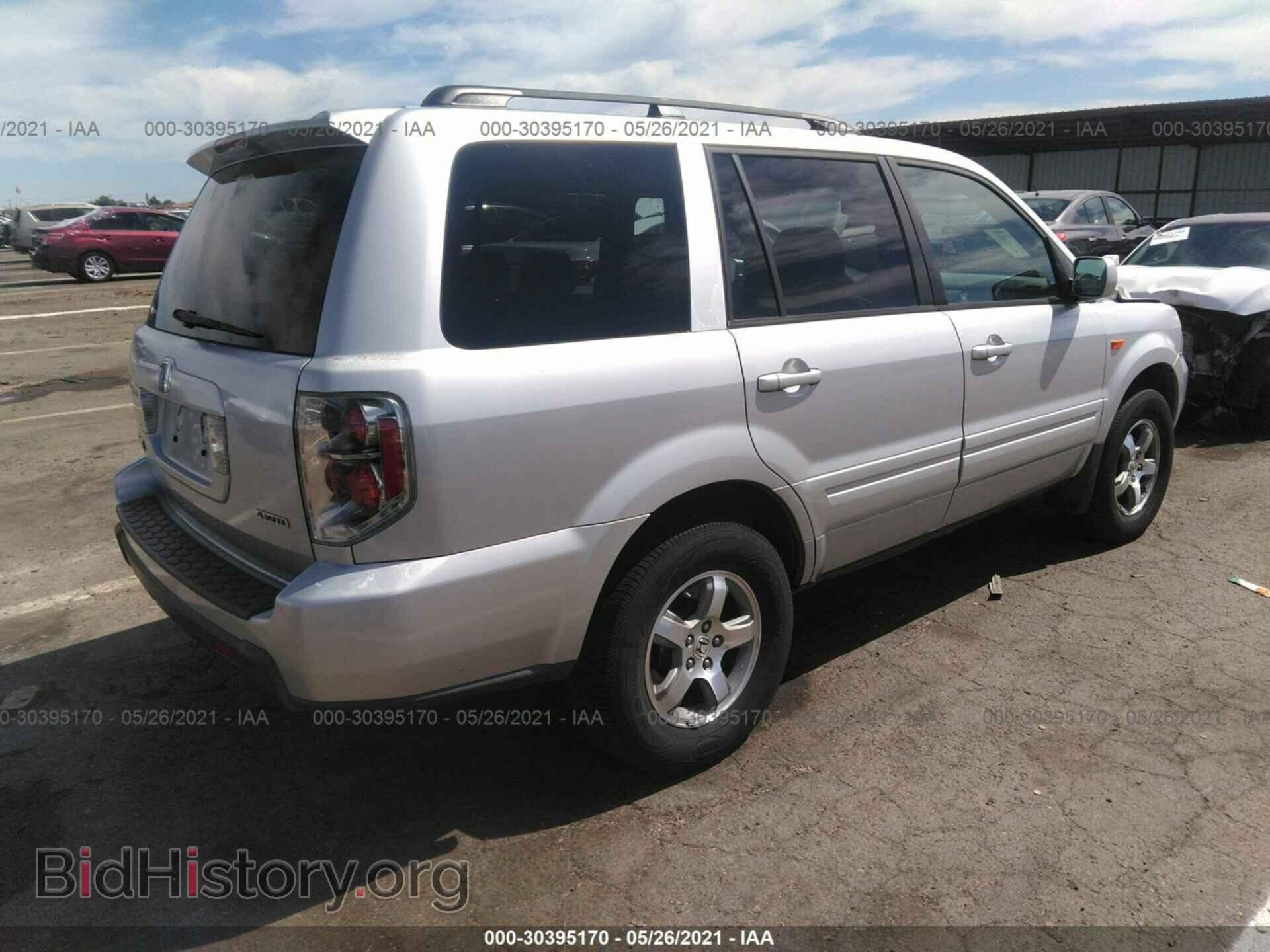 2006 HONDA PILOT - VIN: 2HKYF18516H526429 - Фото 4