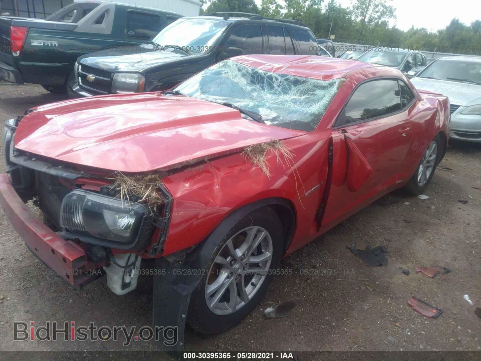 2013 CHEVROLET CAMARO - VIN: 2G1FB1E36D9191828 - Фото 2