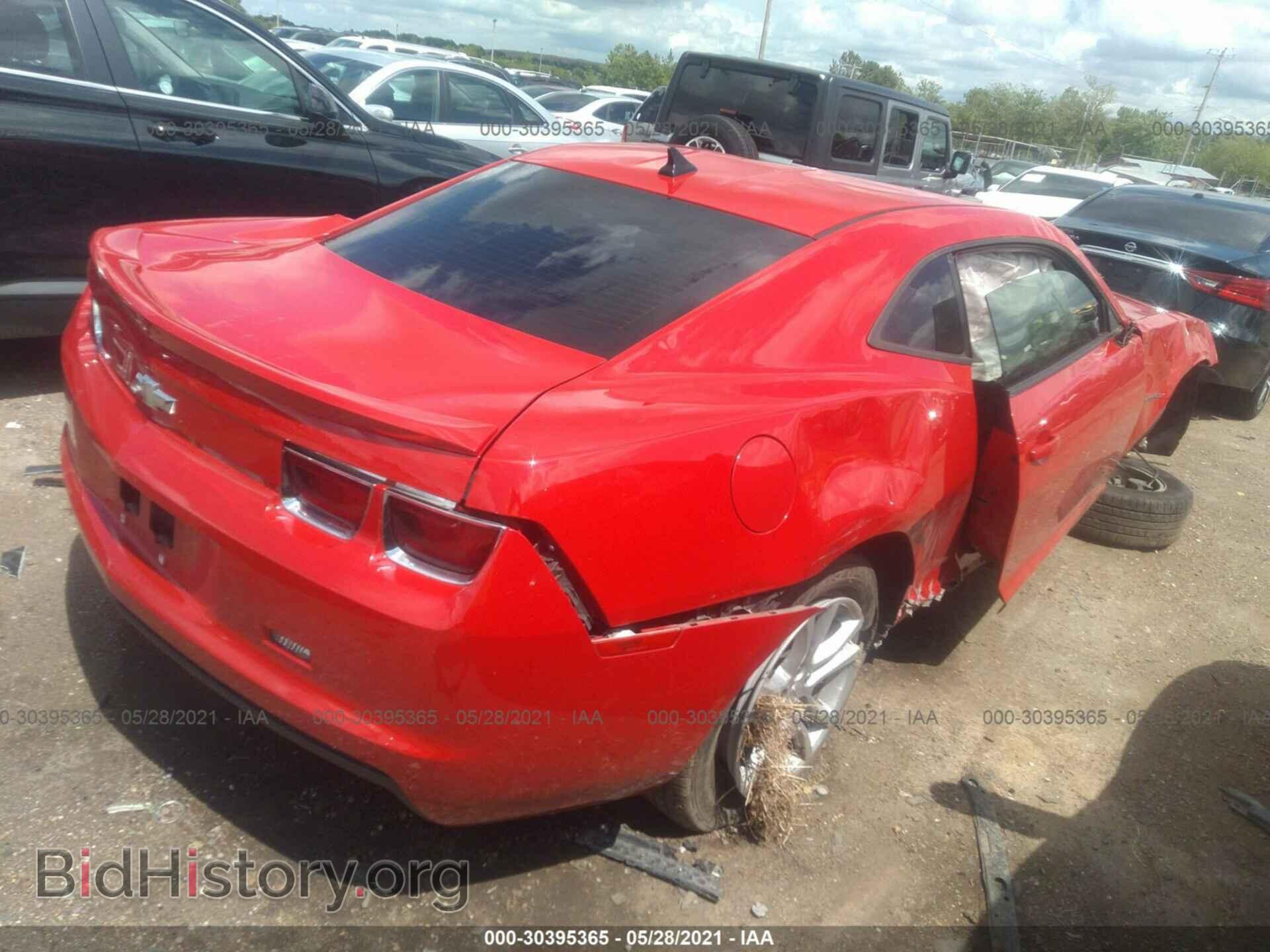 2013 CHEVROLET CAMARO - VIN: 2G1FB1E36D9191828 - Фото 4