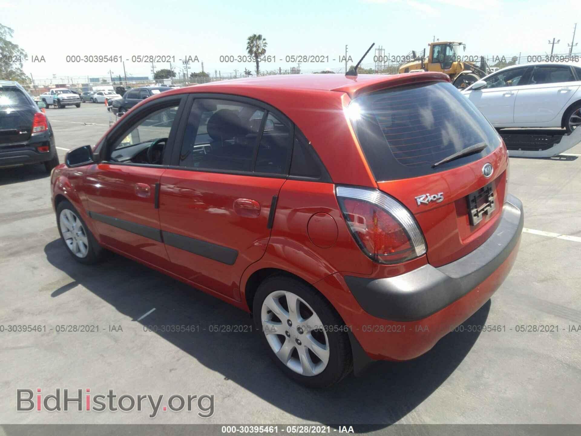 2007 KIA RIO5 - VIN: KNADE163476235841 - Фото 3