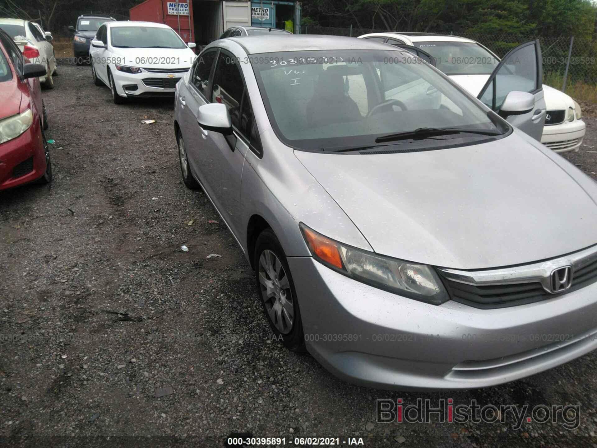 Photo 2HGFB2F56CH320170 - HONDA CIVIC SDN 2012