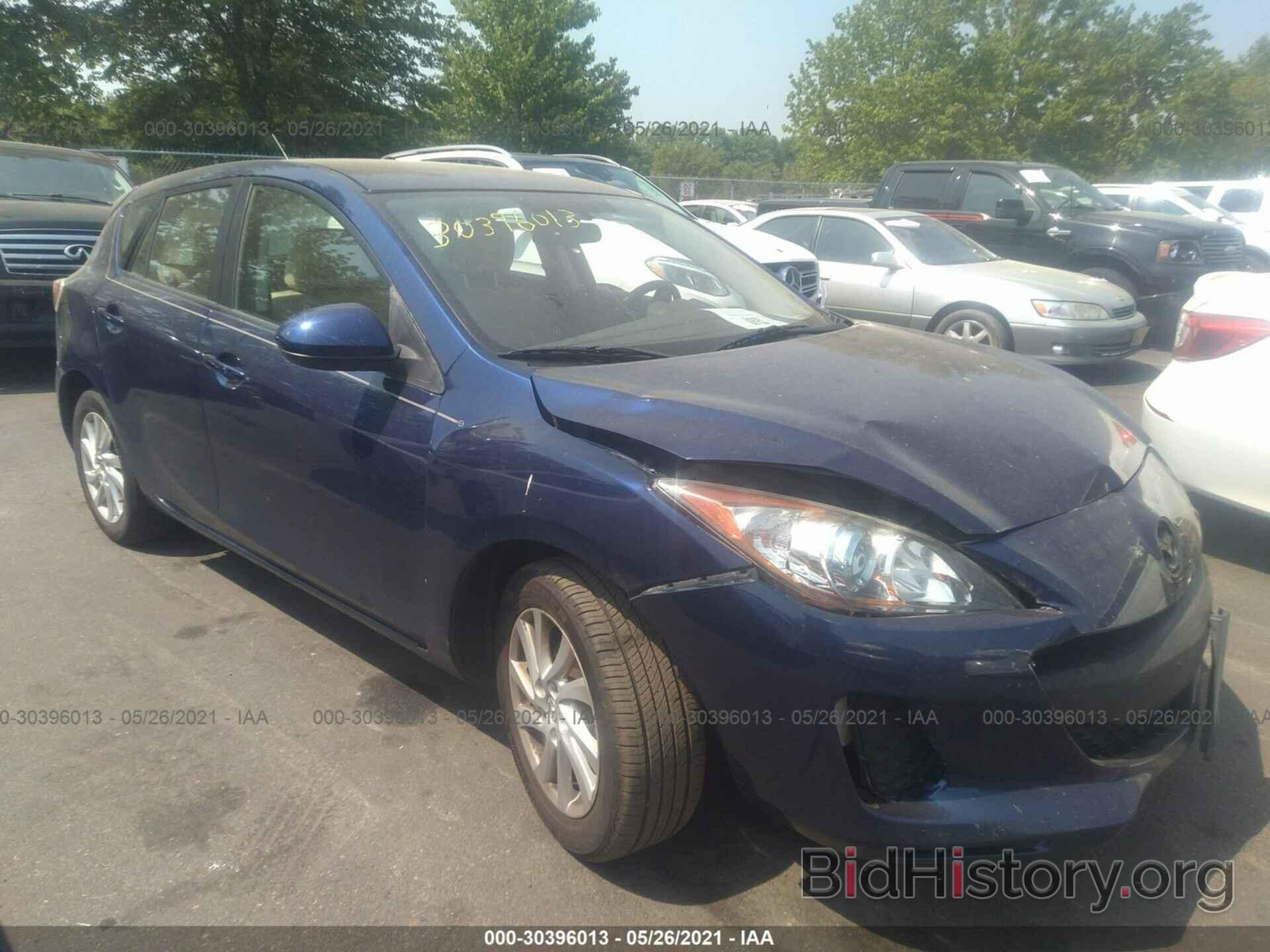 Photo JM1BL1L71C1627576 - MAZDA MAZDA3 2012