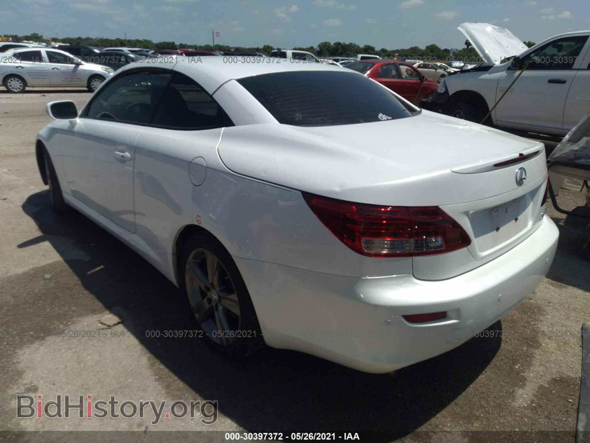 2012 LEXUS IS 250C - VIN: JTHFF2C25C2522454 - Photo 3