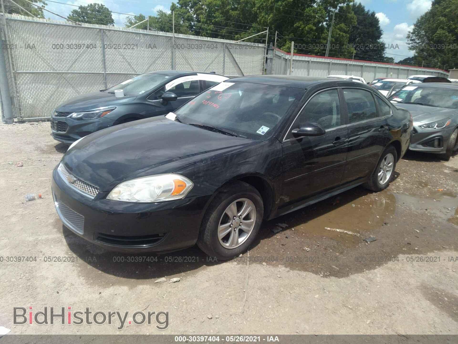 2013 CHEVROLET IMPALA - VIN: 2G1WF5E32D1166693 - Фото 2