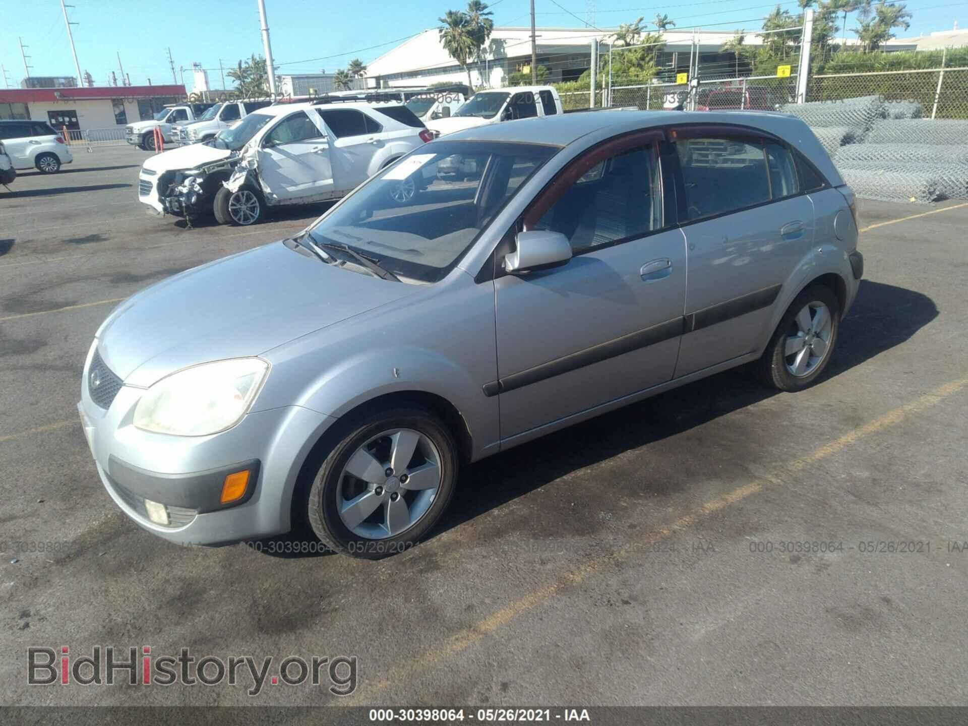 2008 KIA RIO - VIN: KNADE163186304874 - Фото 2