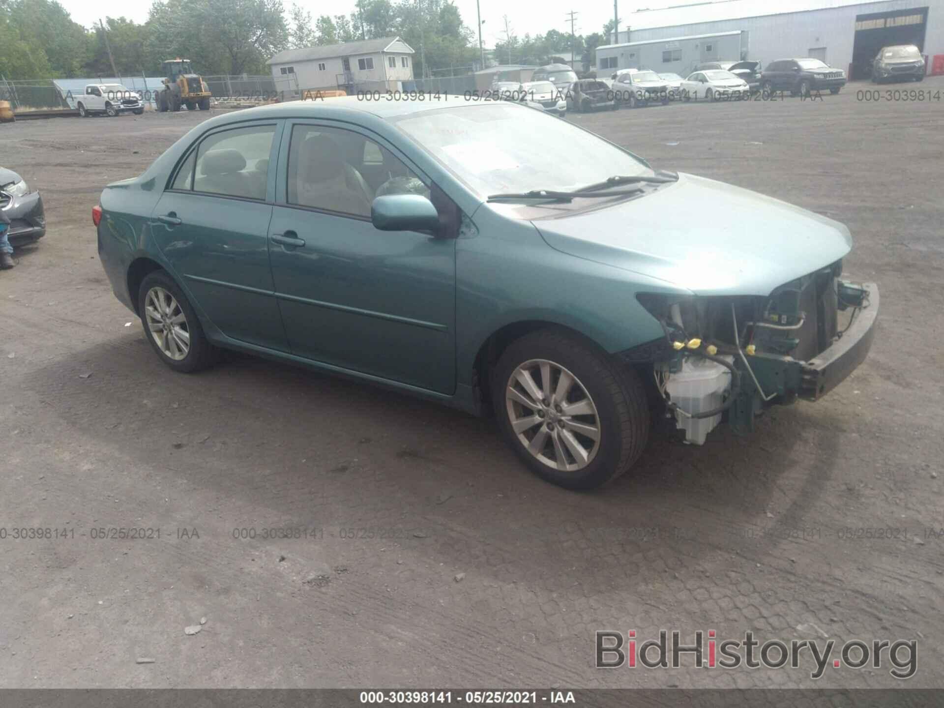 Photo 2T1BU40E79C165644 - TOYOTA COROLLA 2009