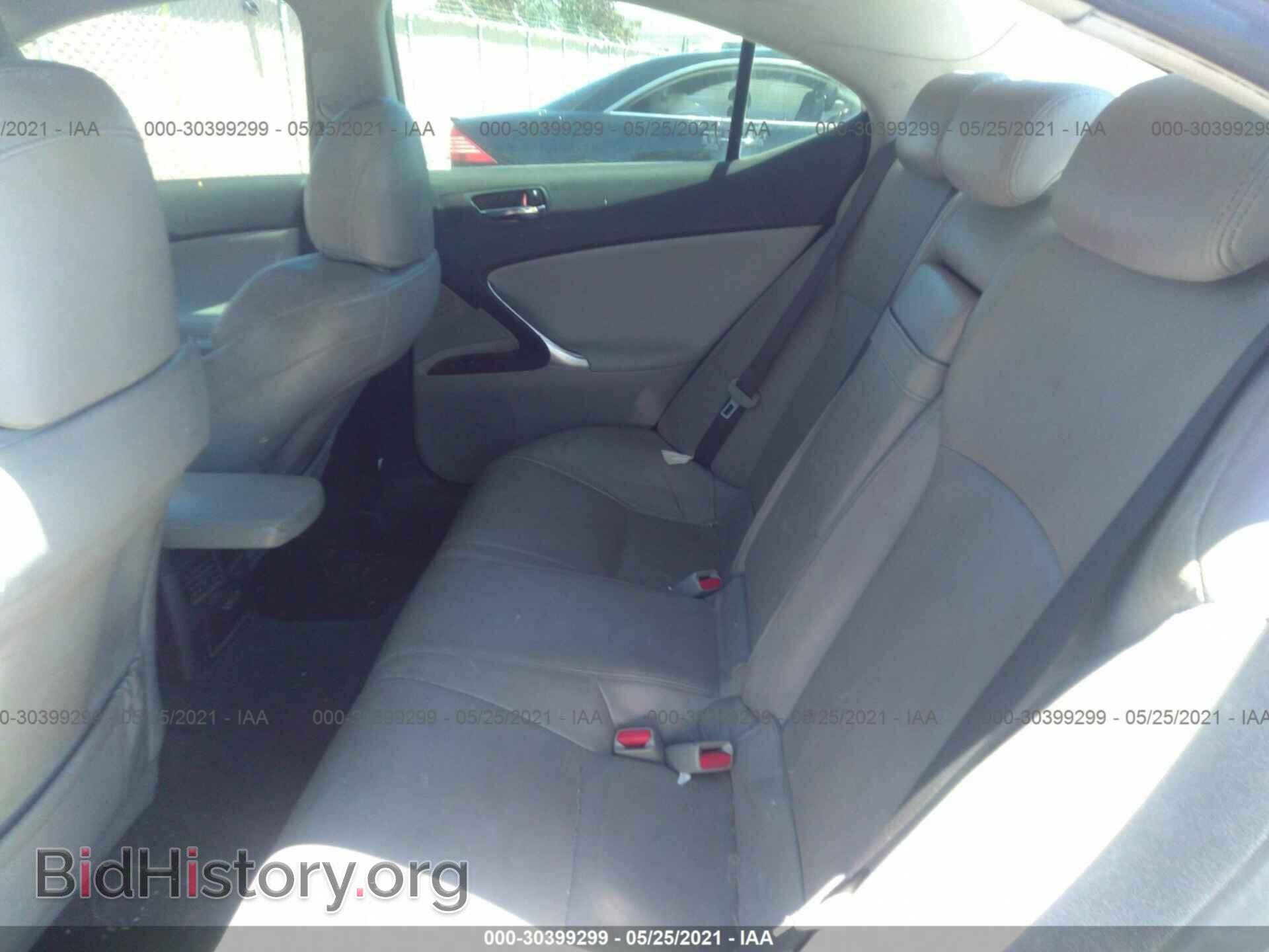 2008 LEXUS IS 250 - VIN: JTHBK262582069840 - Фото 8