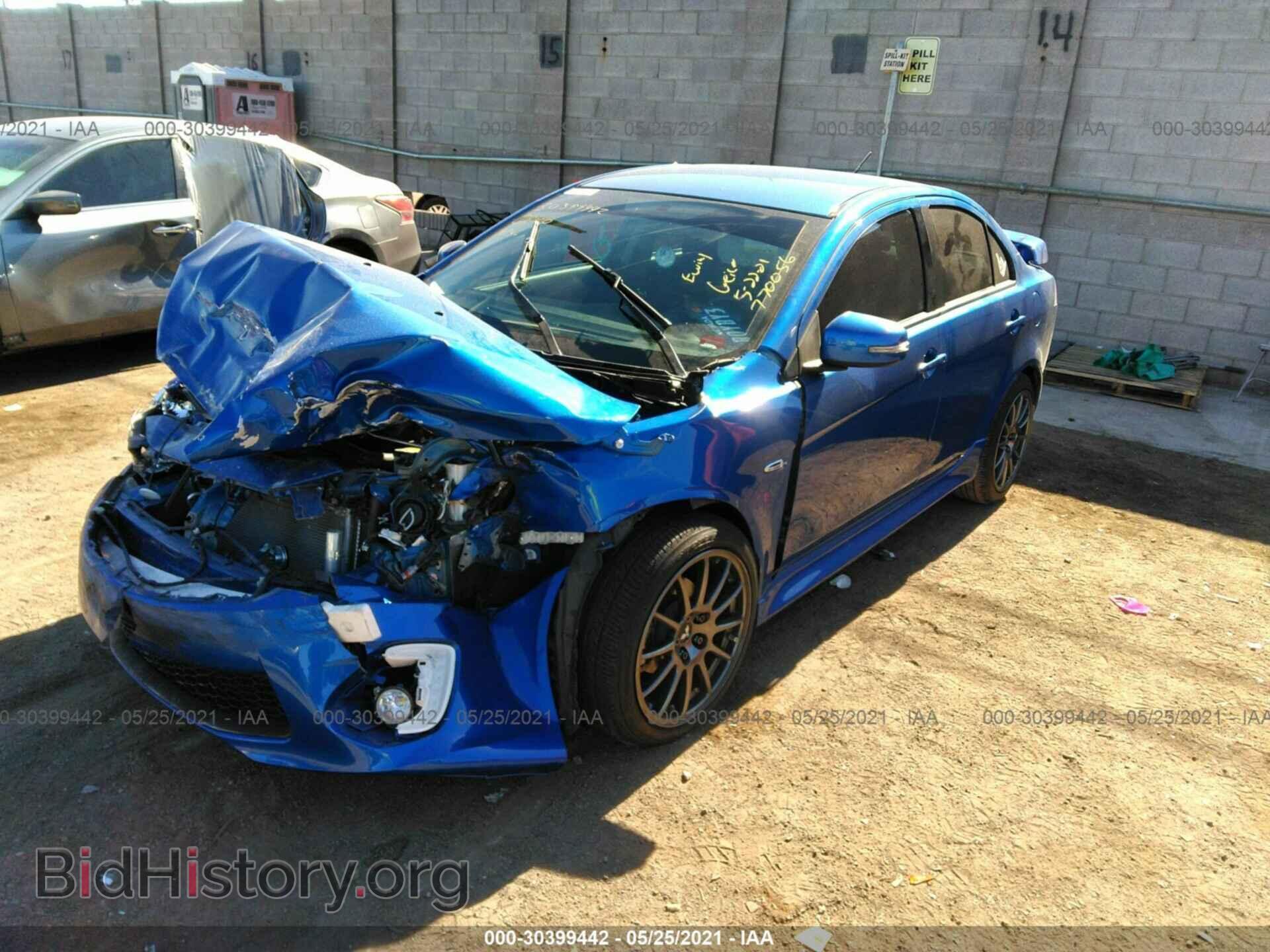 2017 MITSUBISHI LANCER - VIN: JA32U2FU9HU014792 - Фото 2