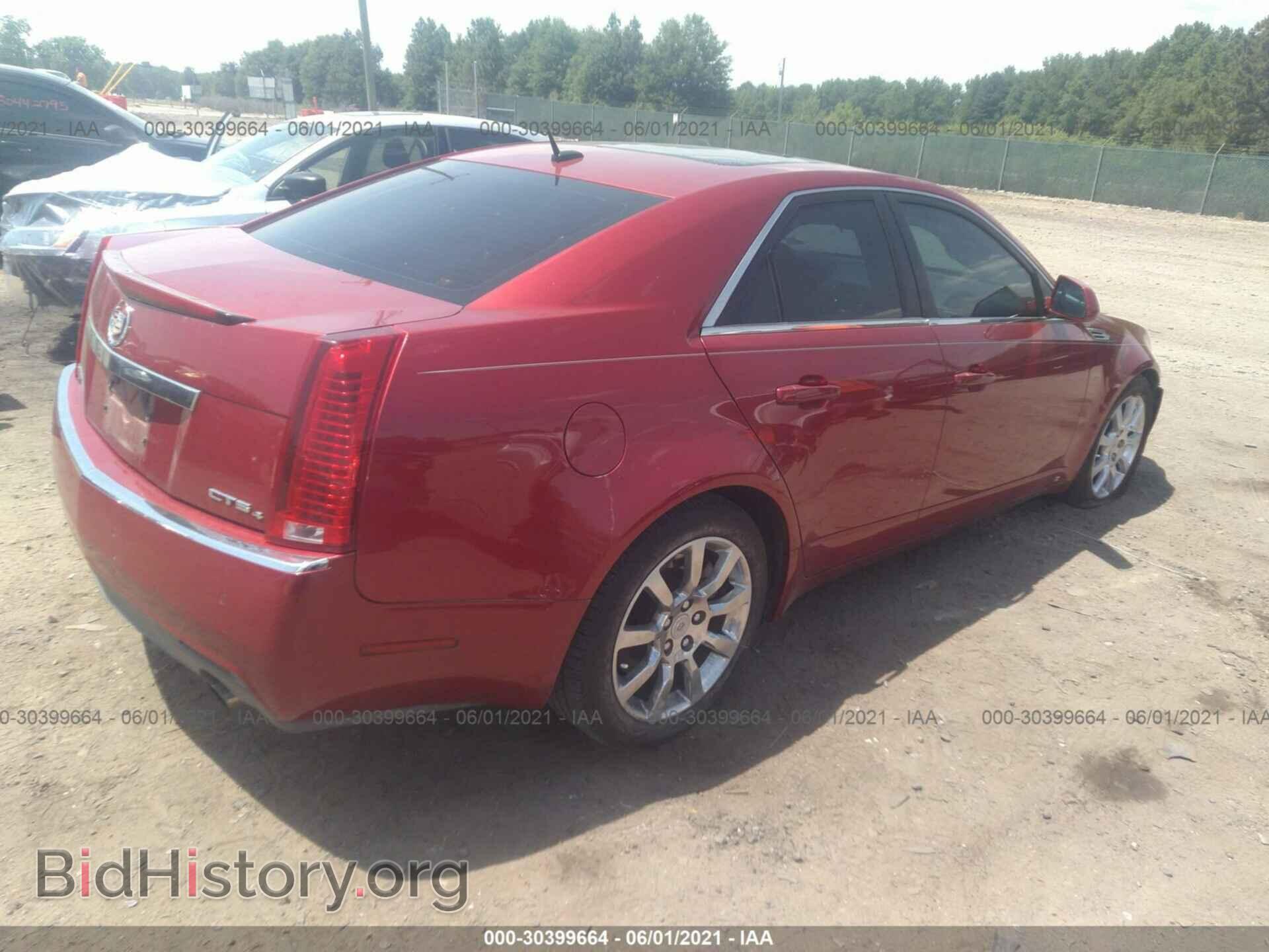 2008 CADILLAC CTS - VIN: 1G6DP57V080114347 - Фото 4
