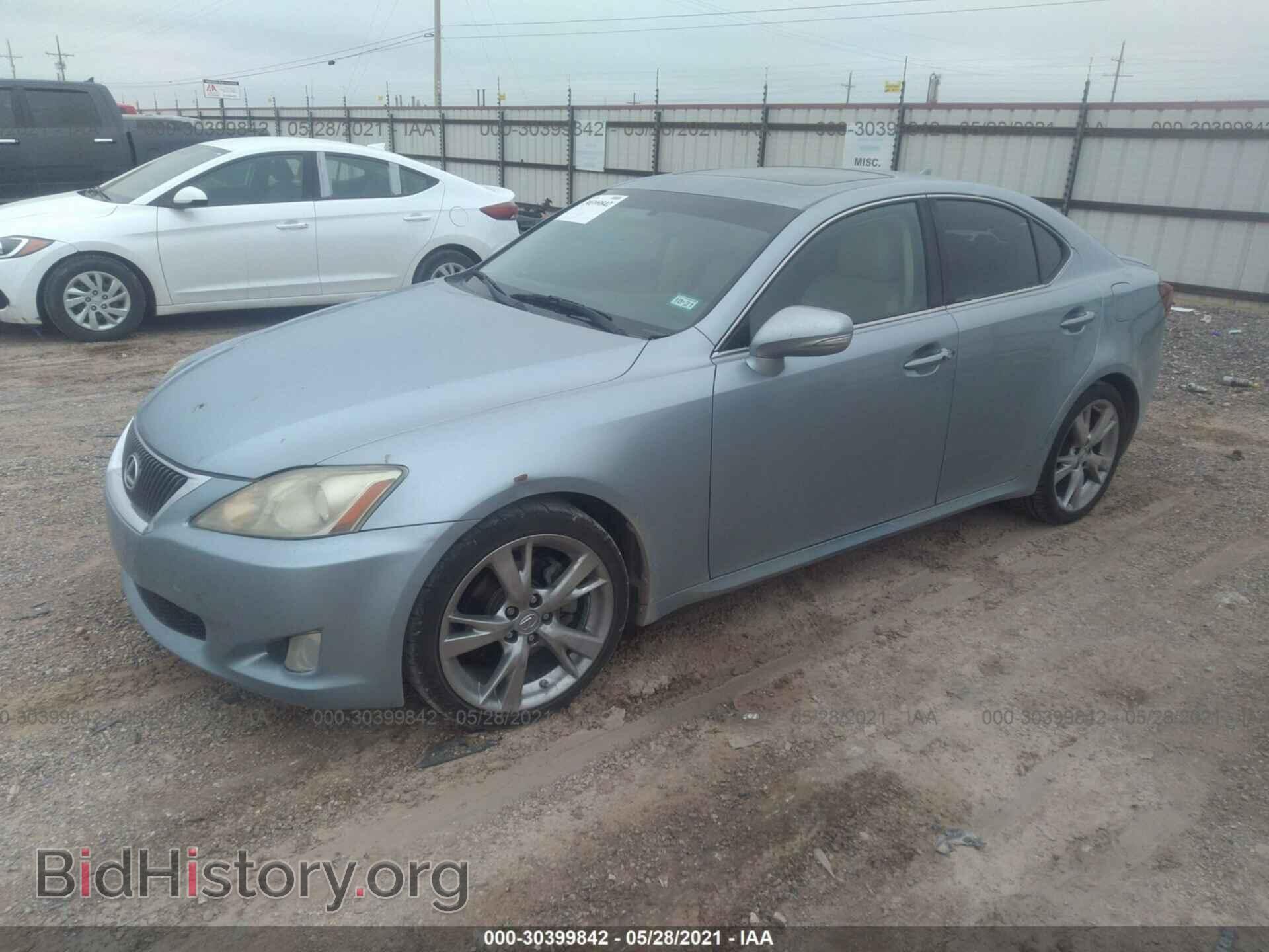 2009 LEXUS IS 250 - VIN: JTHBK262X92085422 - Фото 2